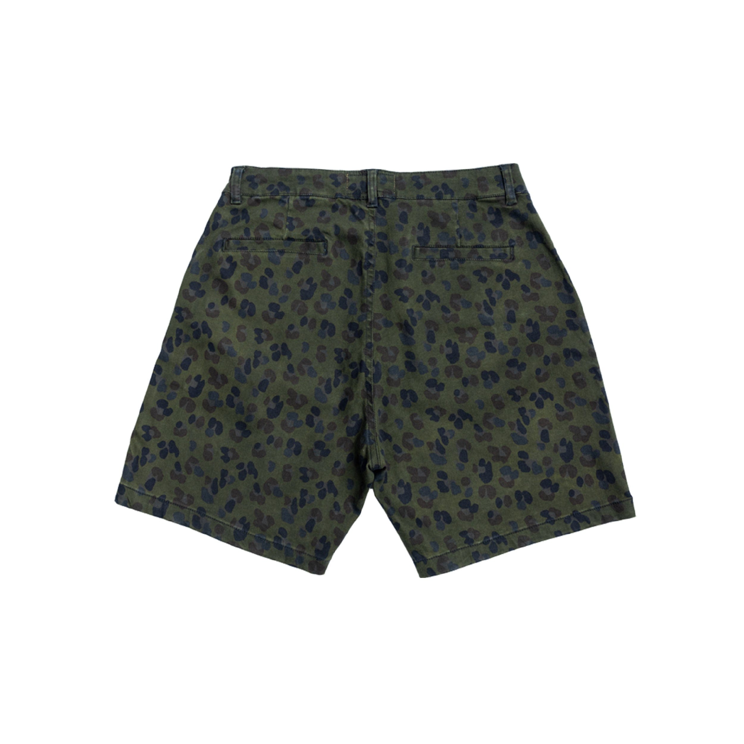 Politeunivers Double Pleated Short - Dark Leopard