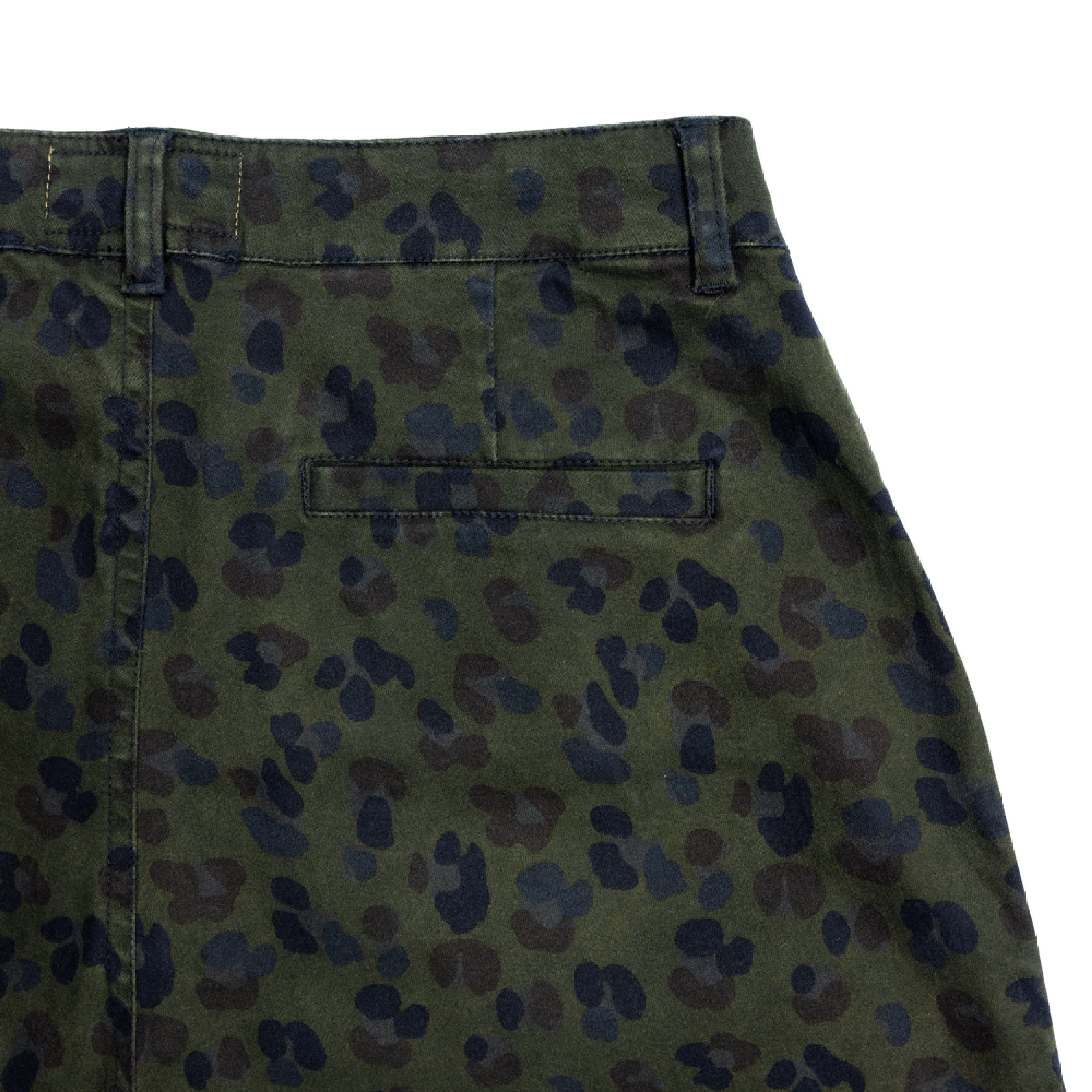 Politeunivers Double Pleated Short - Dark Leopard