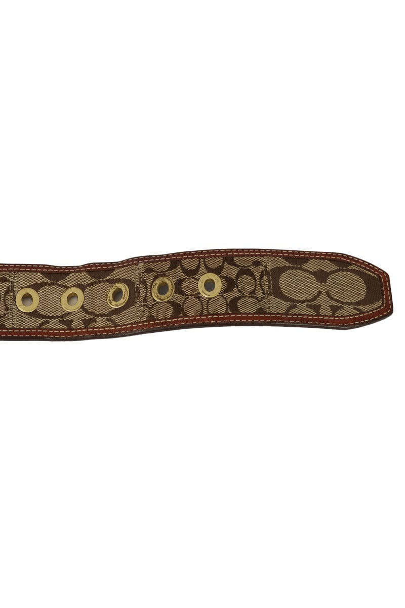 Monogram Coachsize: 80 cm | 32 Inches Signature Brown Monogram Belt