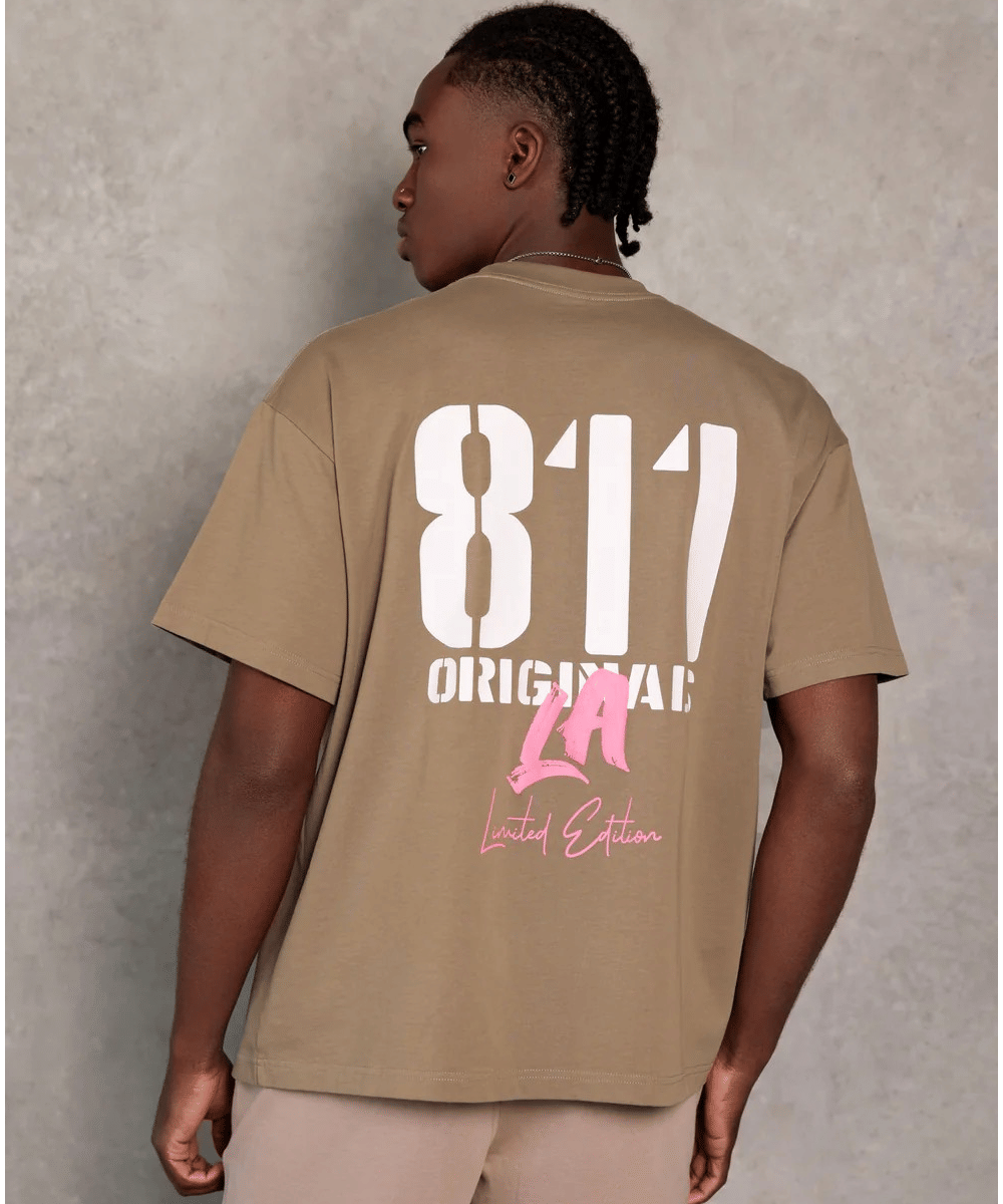 811 Originals Unisex LA T-Shirt (Khaki)