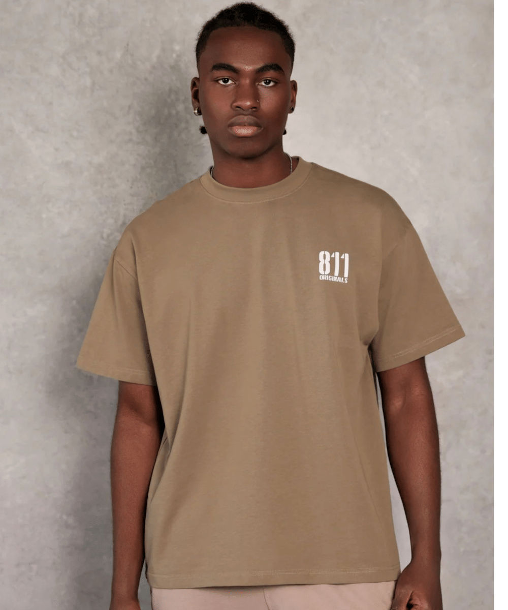 811 Originals Unisex LA T-Shirt (Khaki)