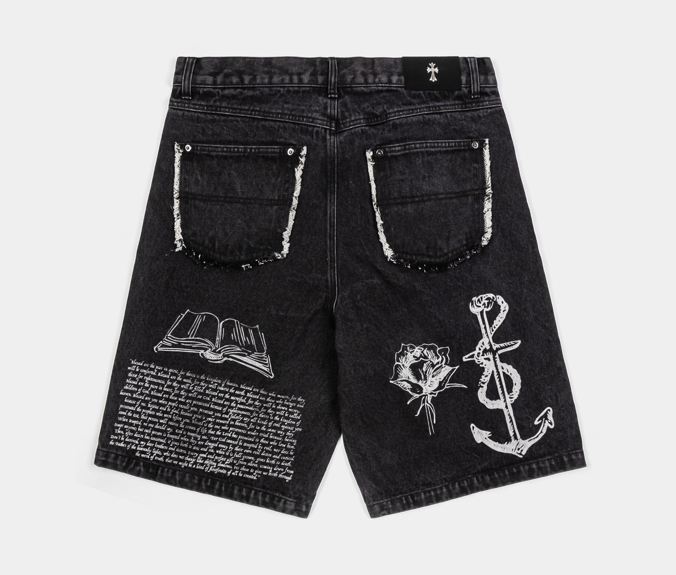 Cthdrl Prayers Denim Mens Short (Grey/Black)