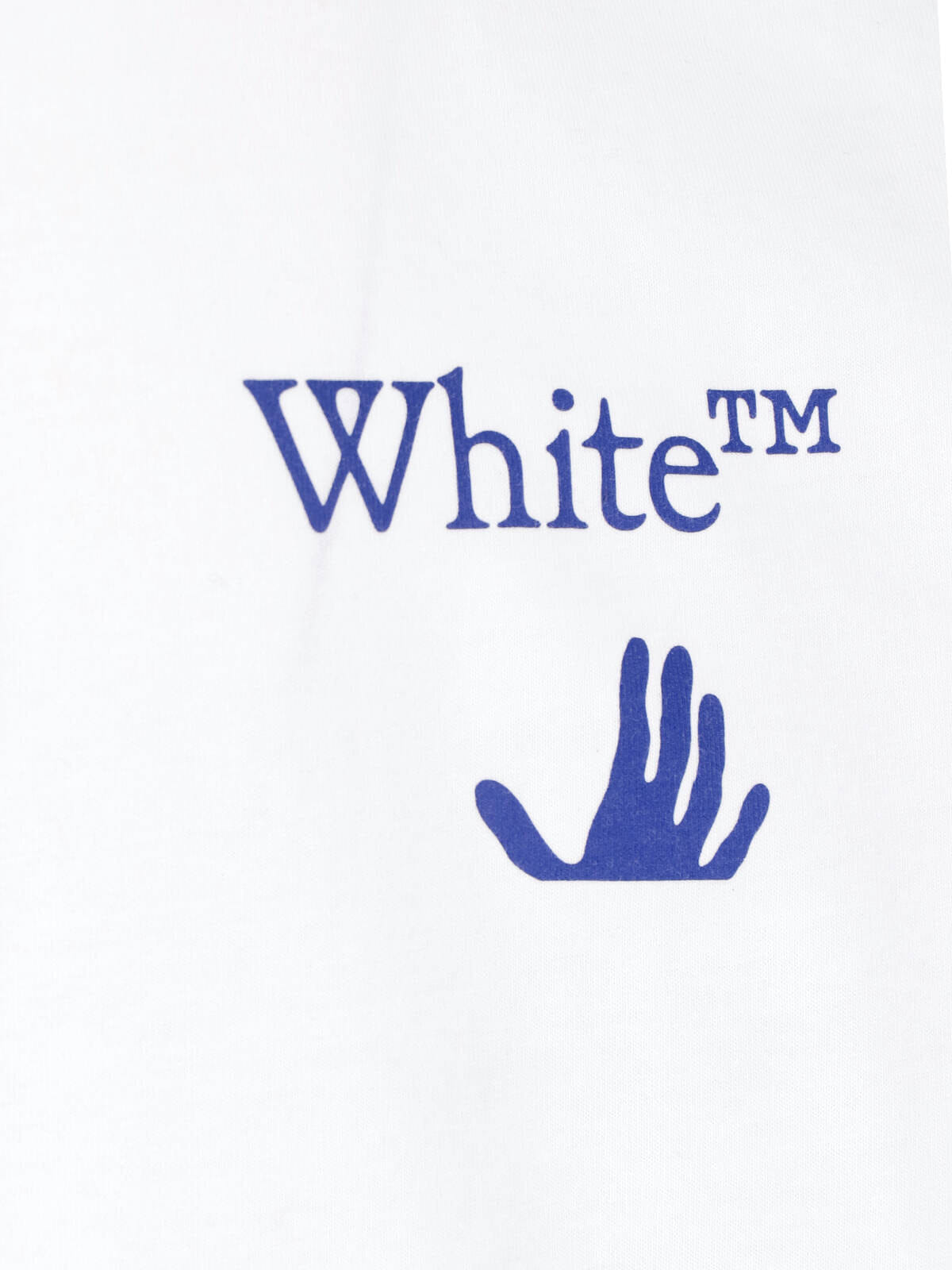 White Cotton Bacco Arrow Skate Long - Sleeve T - Shirt