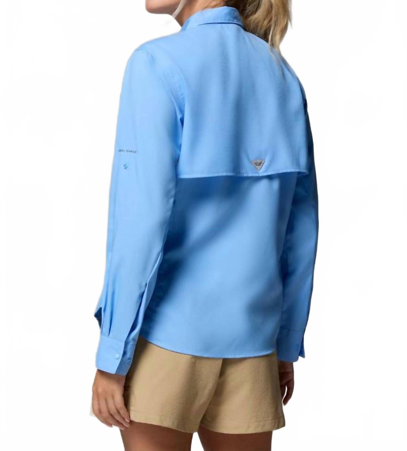 WHITE* Pfg Tamiami Ii Long Sleeve Shirt In White Cap