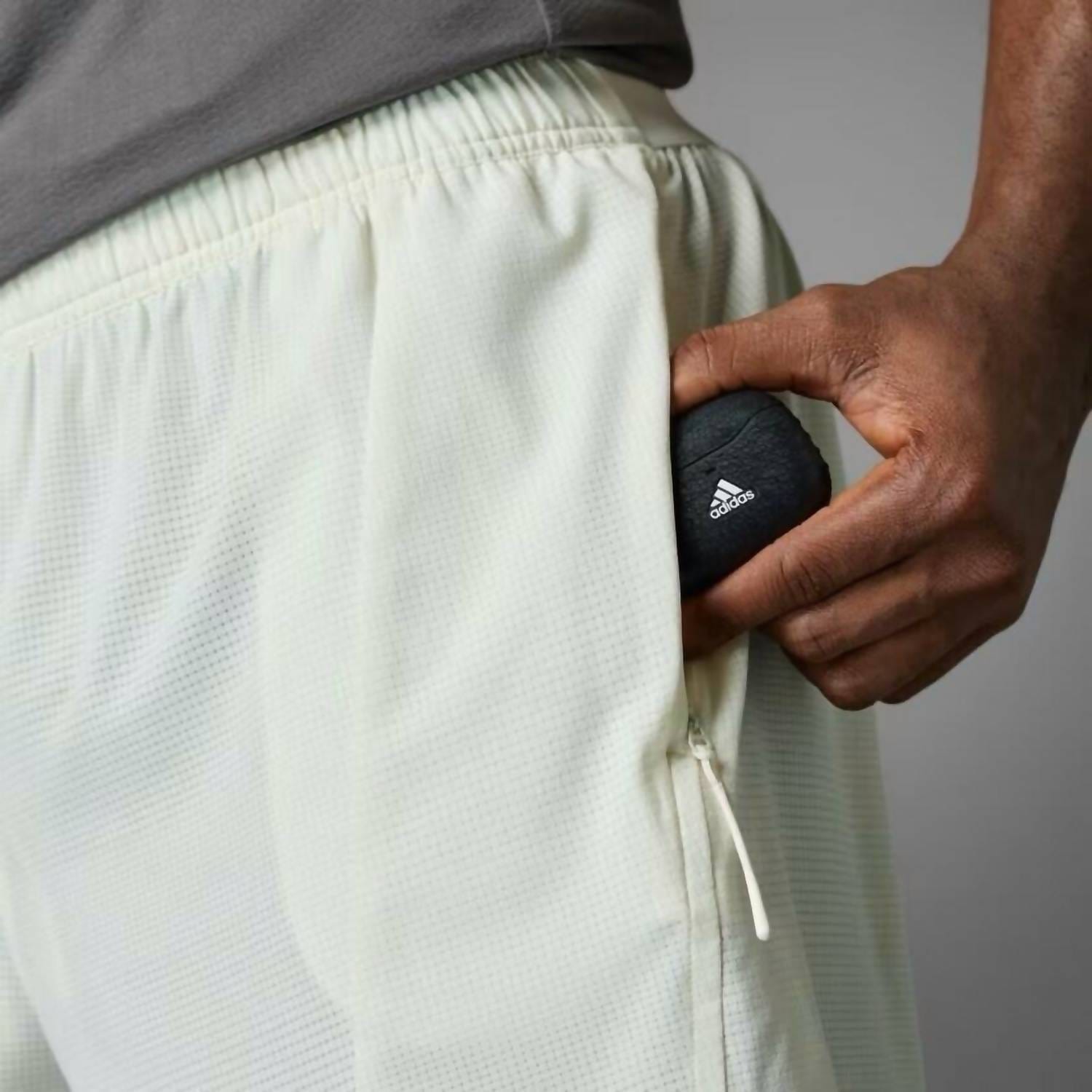 WHITE* Designed For Training Hiit Workout Heat Shorts In Chalk White