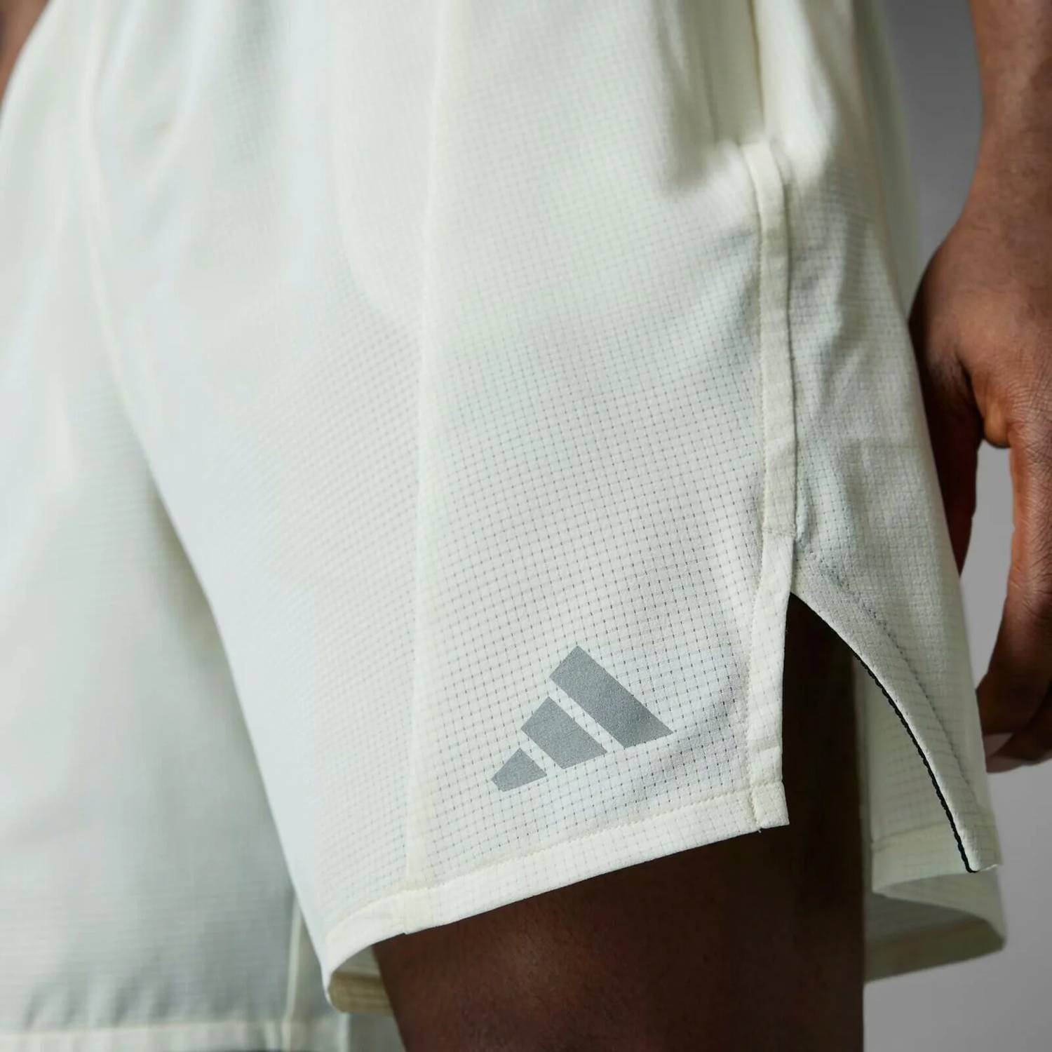 WHITE* Designed For Training Hiit Workout Heat Shorts In Chalk White