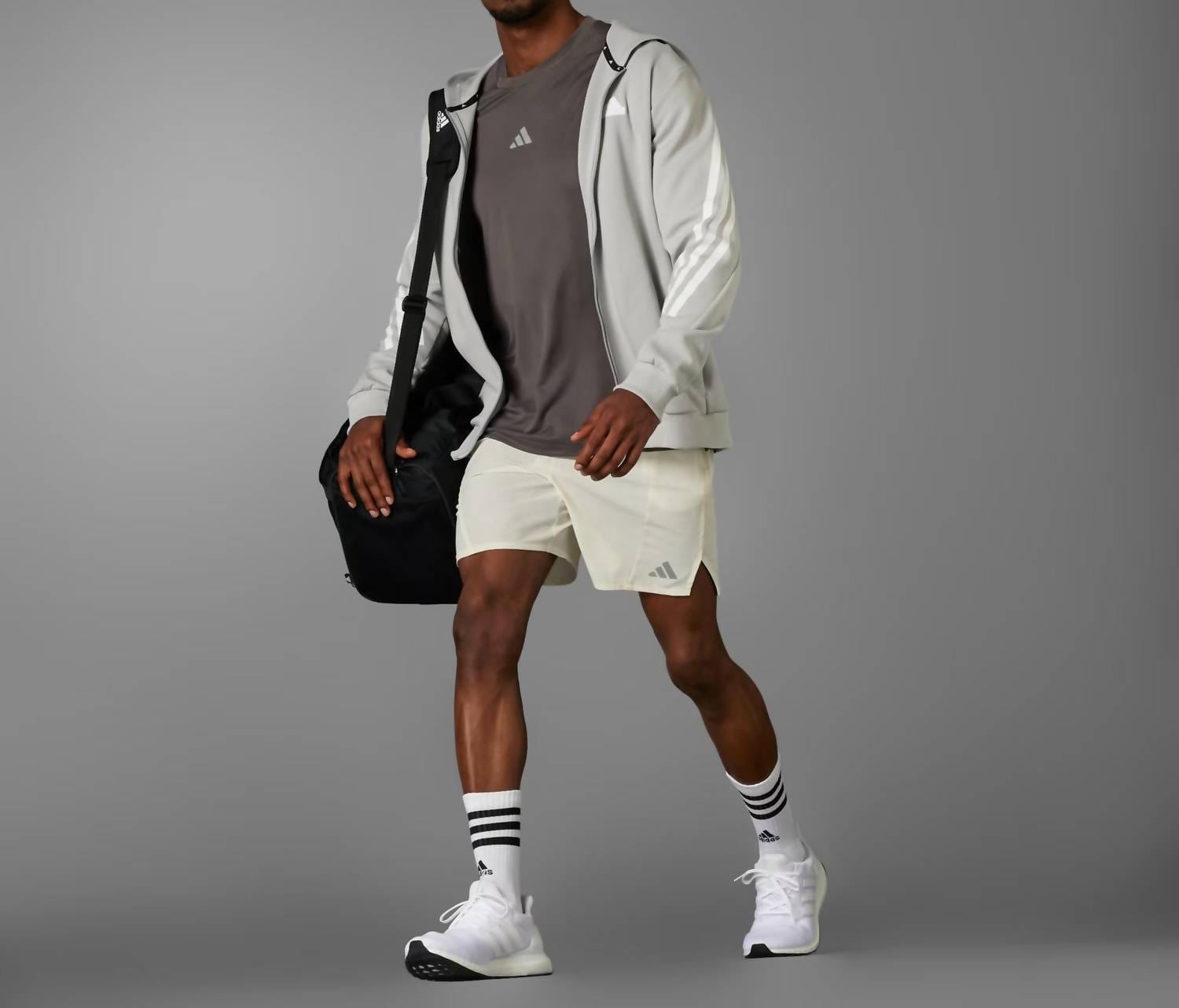 WHITE* Designed For Training Hiit Workout Heat Shorts In Chalk White