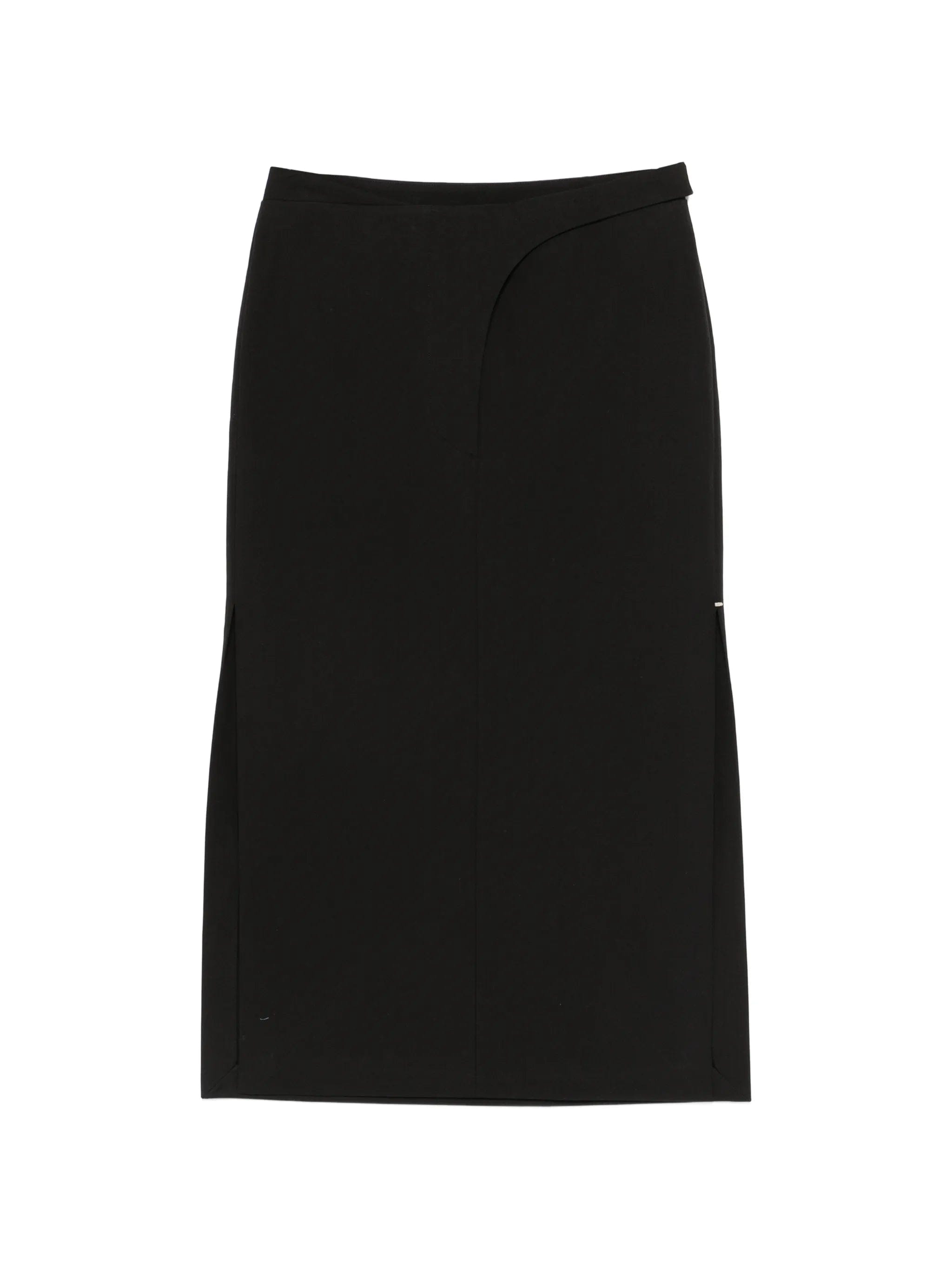 Sportmax SPSVelo slit midi skirt