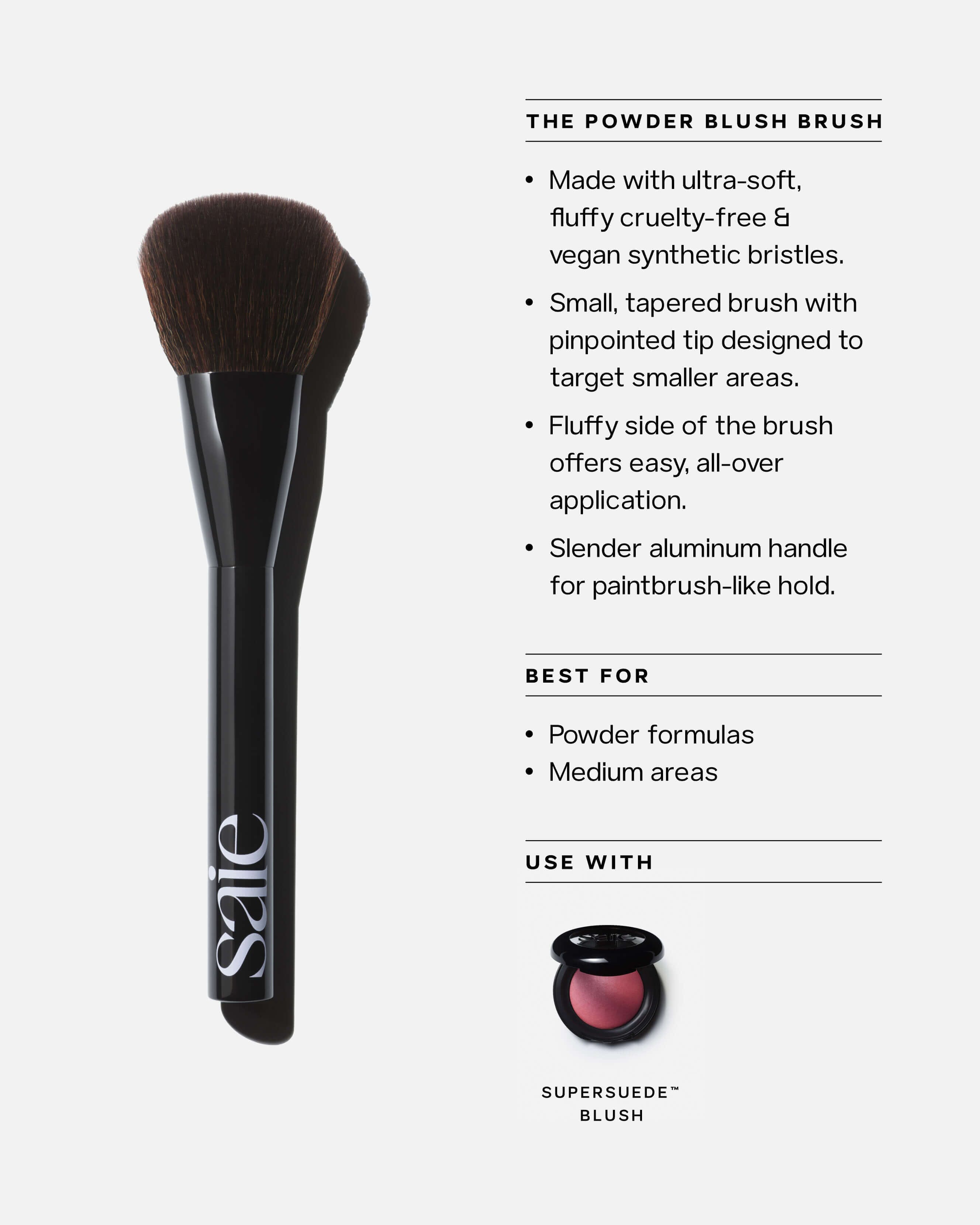 Saie The Powder Blush Brush