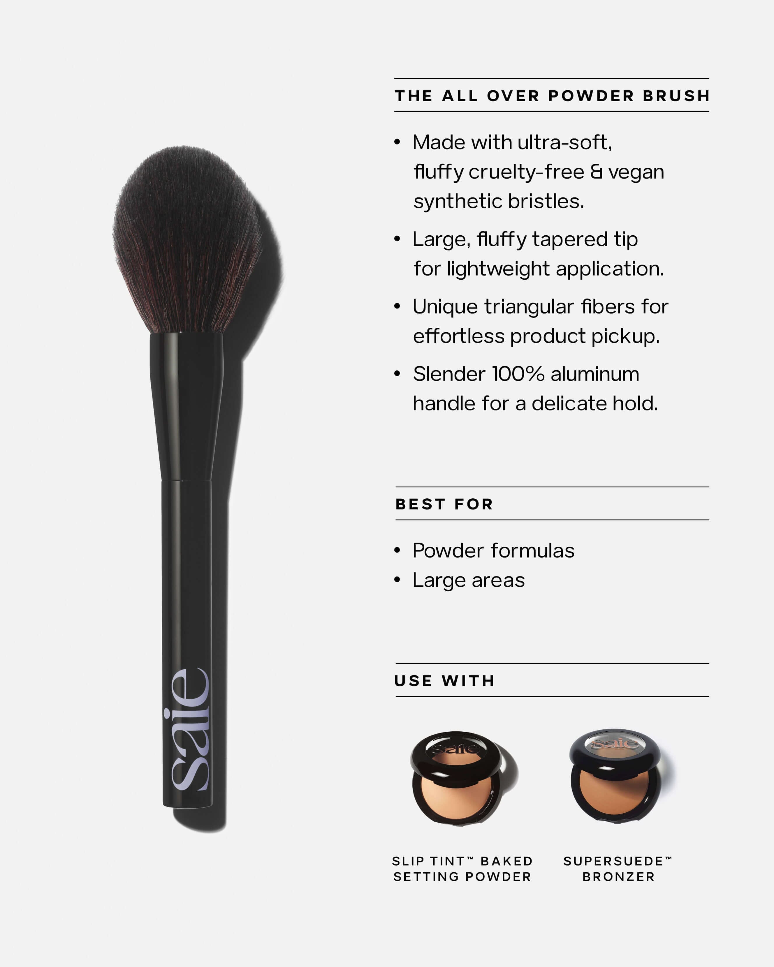 Saie The All - Over Powder Brush