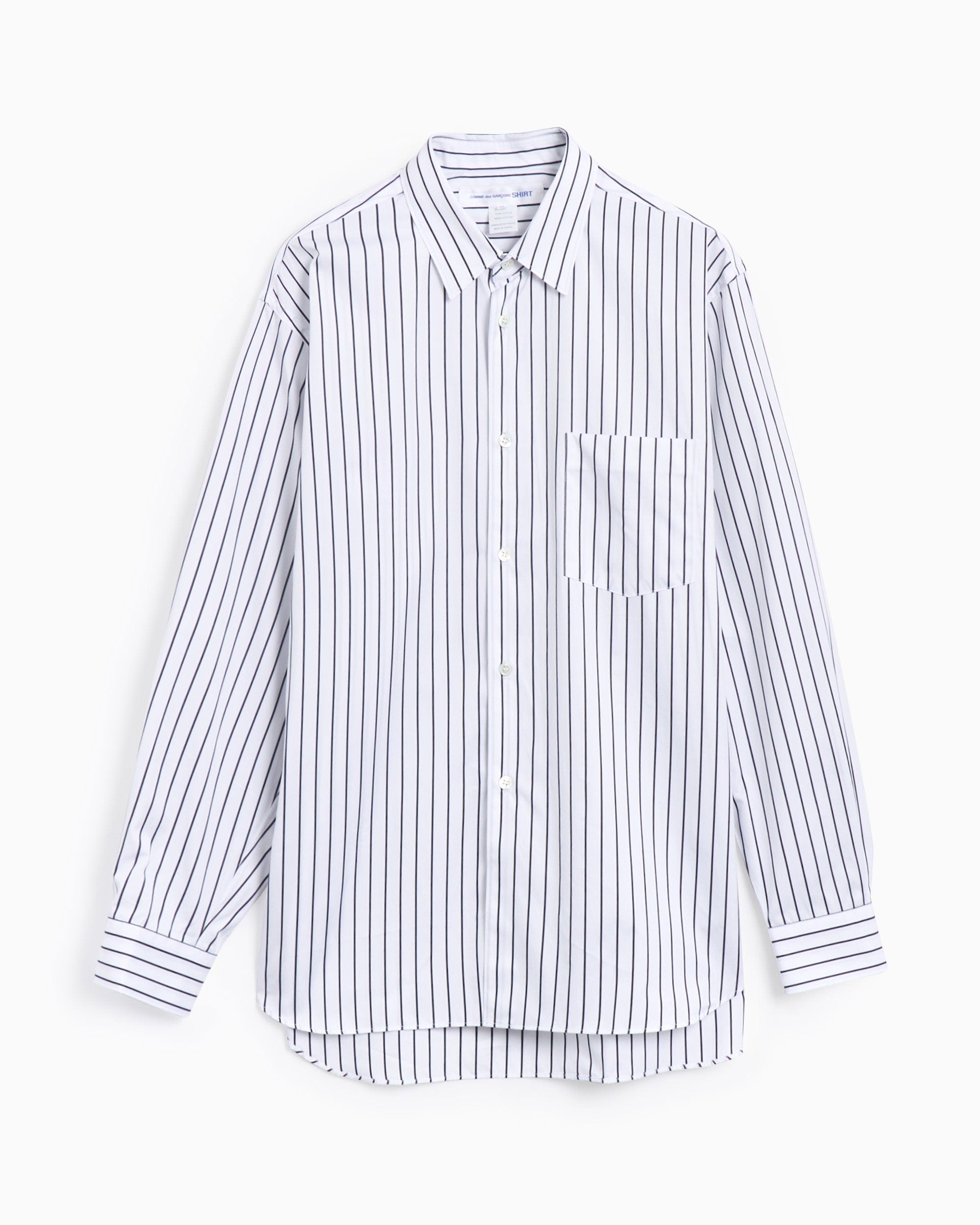 Comme des Garçons Shirt Camisa Relaxed Comme Des Garçons Shirt Comme Des Garçons Men's Long Sleeve Shirt para hombre