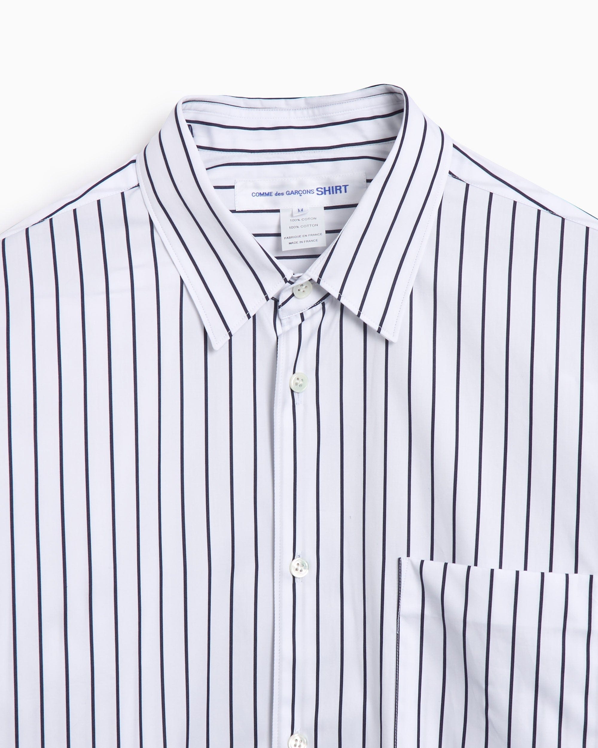 Comme des Garçons Shirt Camisa Relaxed Comme Des Garçons Shirt Comme Des Garçons Men's Long Sleeve Shirt para hombre
