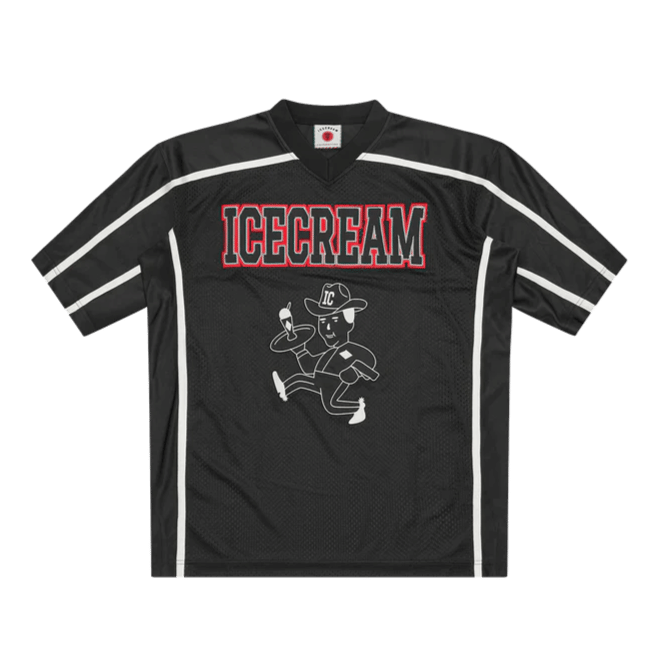 Icecream Football Shirt Black