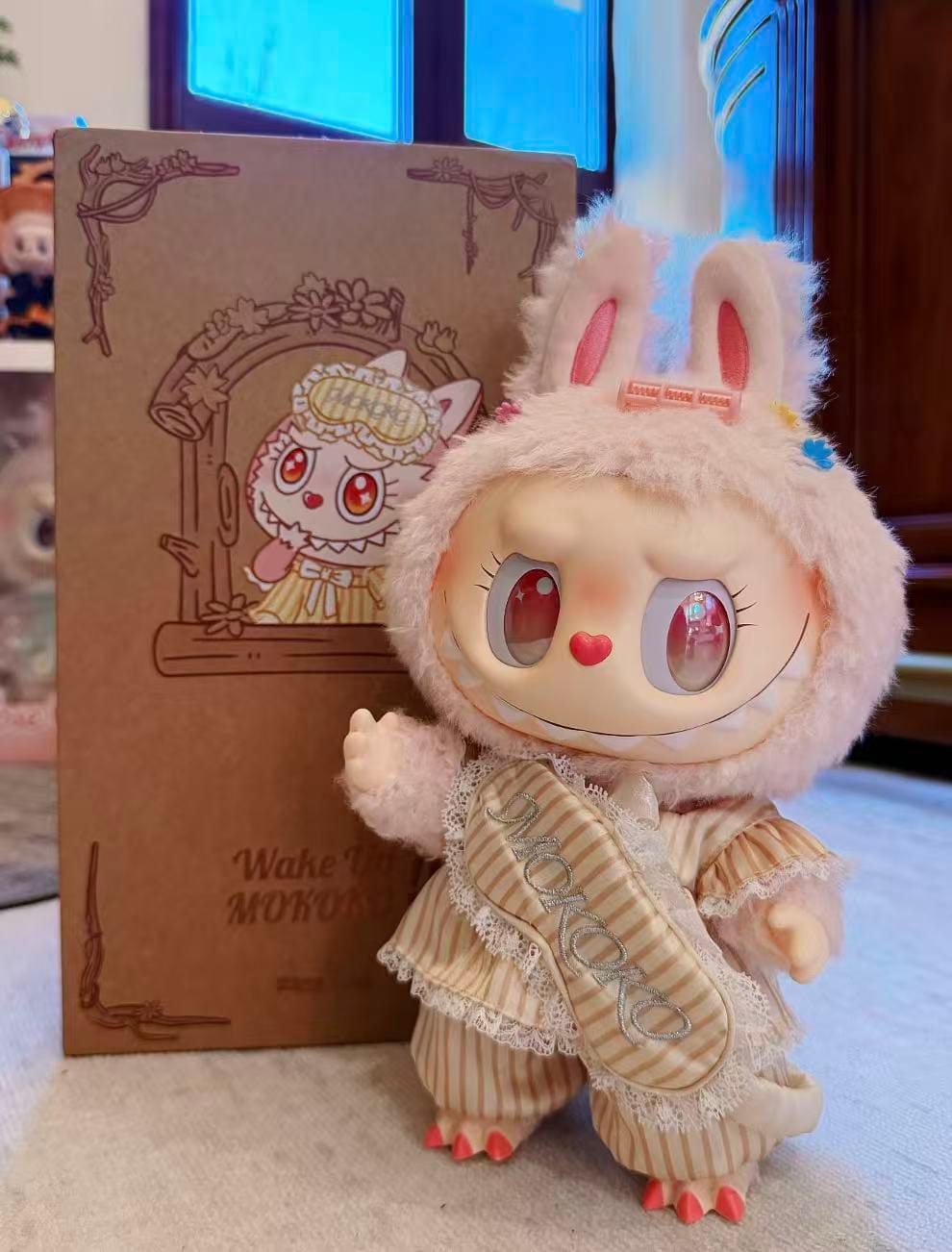 The Monsters Wake Up Series Mokoko Vinyl Plush Doll Gift Box