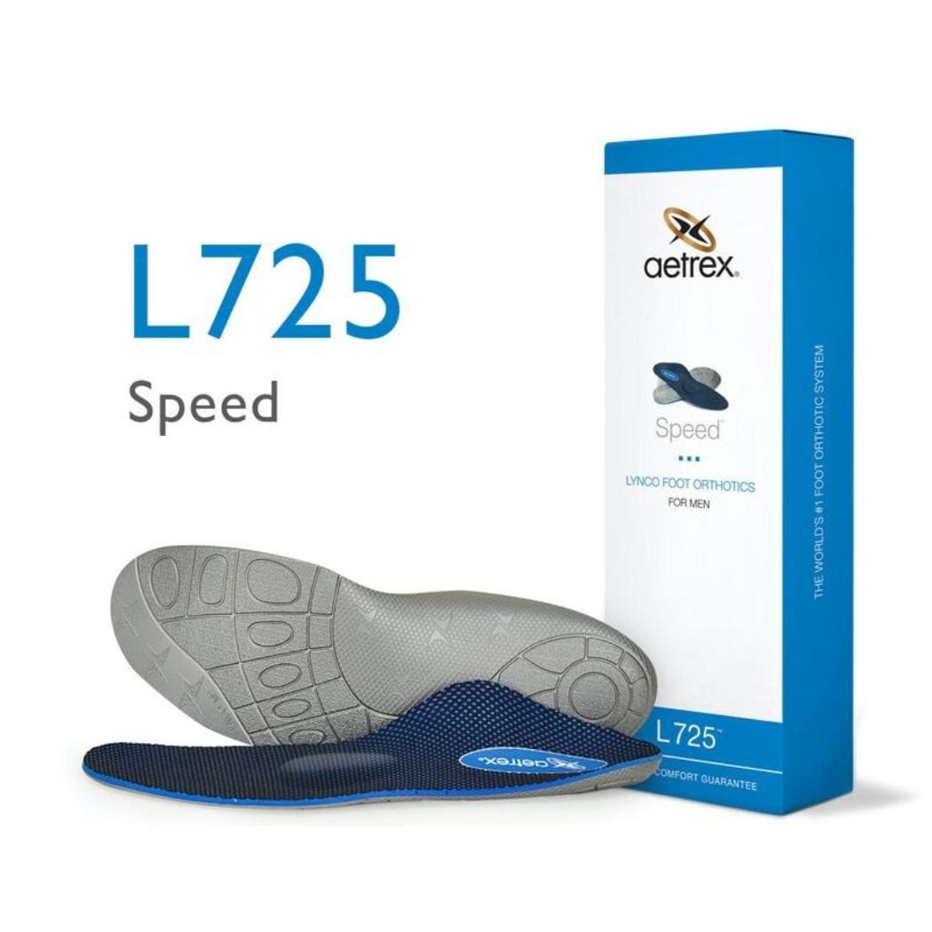 Aetrex L725 Men's Speed Posted Support for Flat & Low Arches