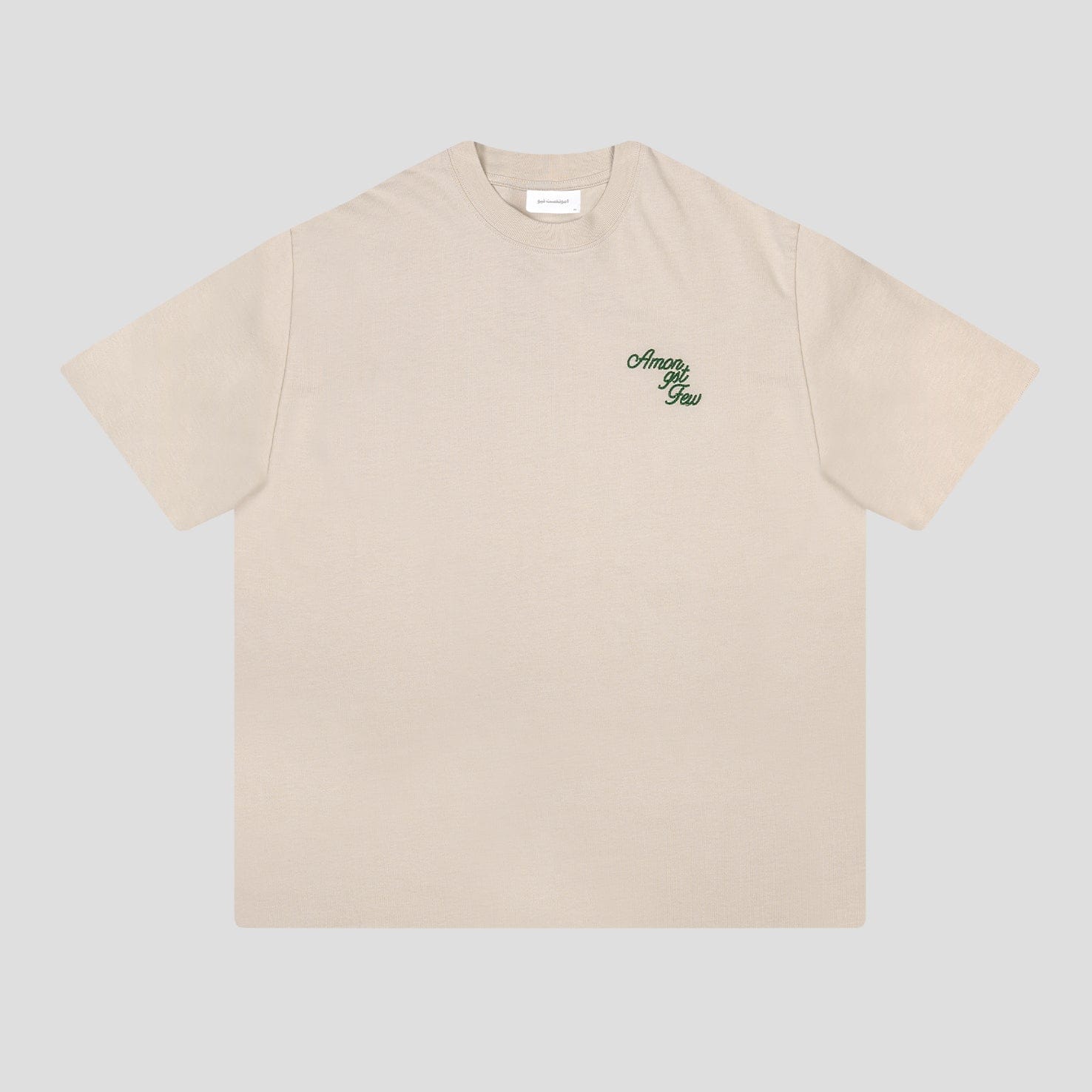 Logo amongst few - Fancy Logo T - Shirt (Cream)
