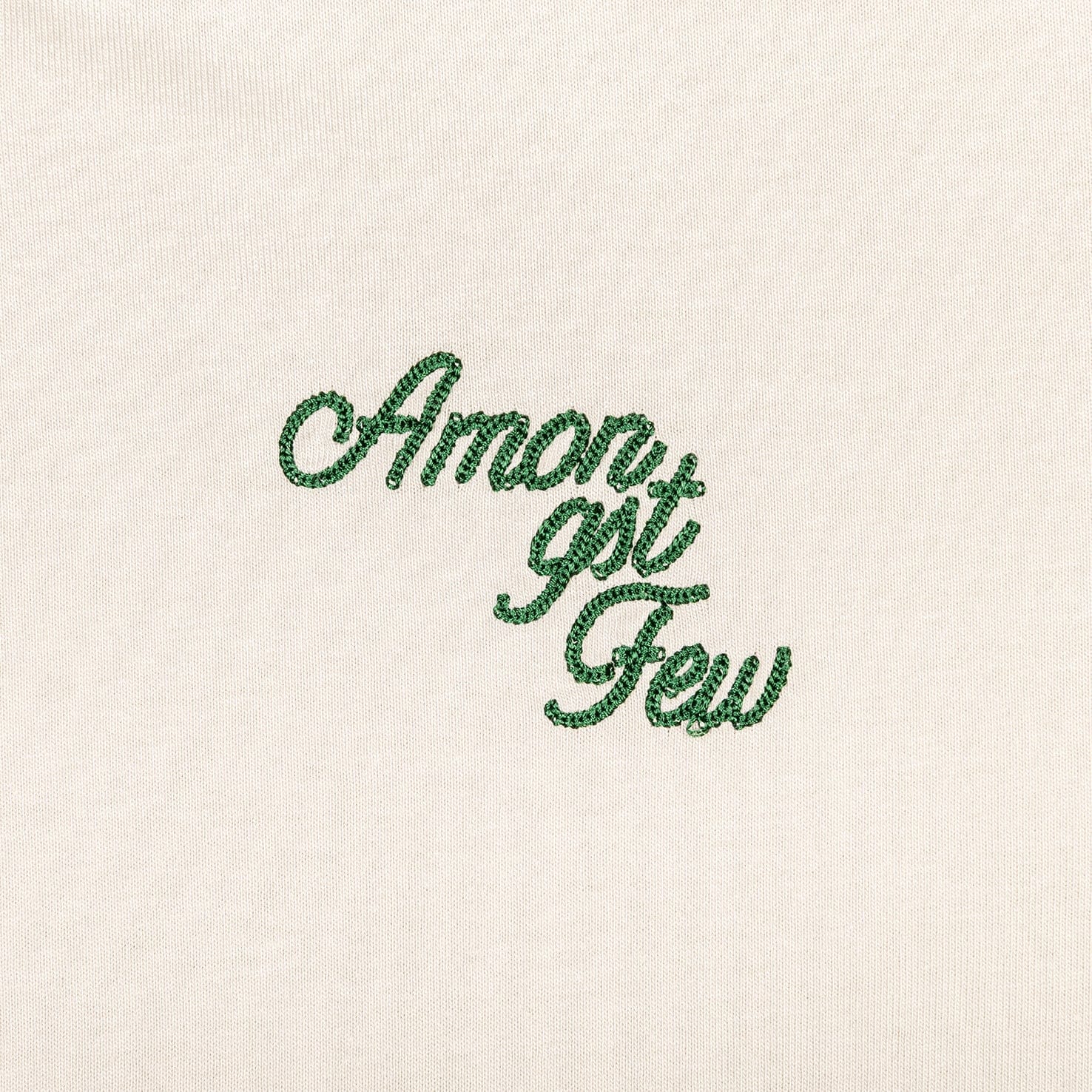 Logo amongst few - Fancy Logo T - Shirt (Cream)