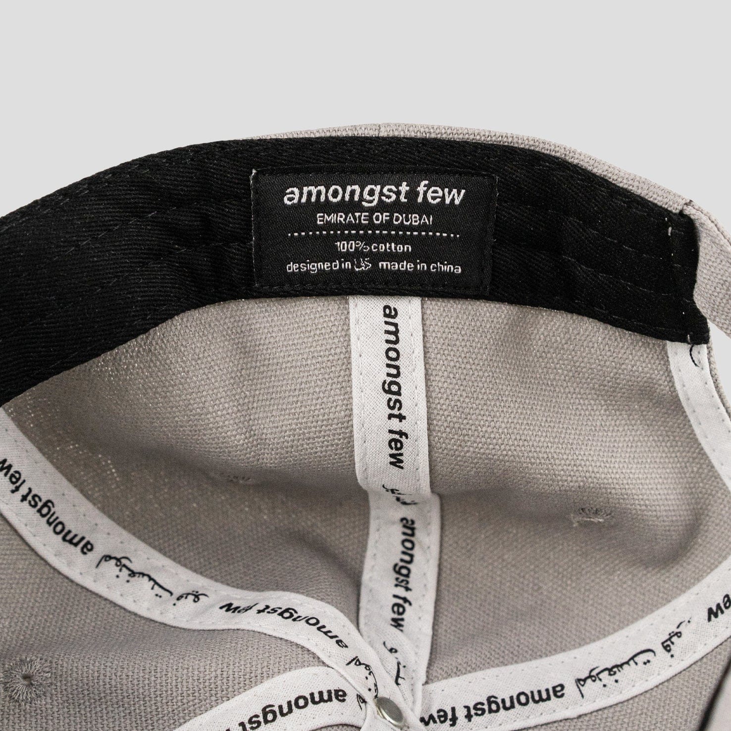 Throwback. amongst few - Throwback Low Pro Cap (Grey)