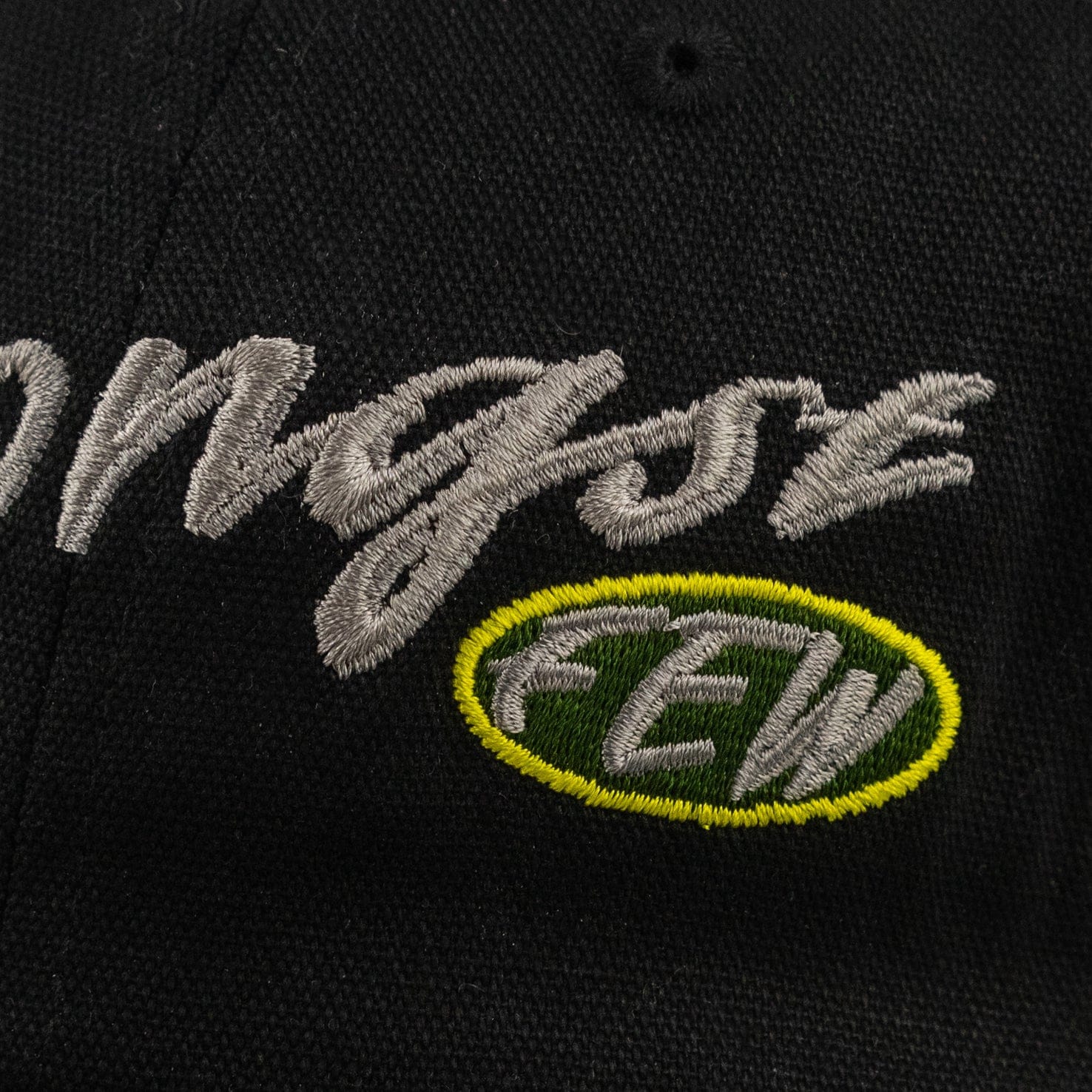 Throwback. amongst few - Throwback Low Pro Cap (Black)
