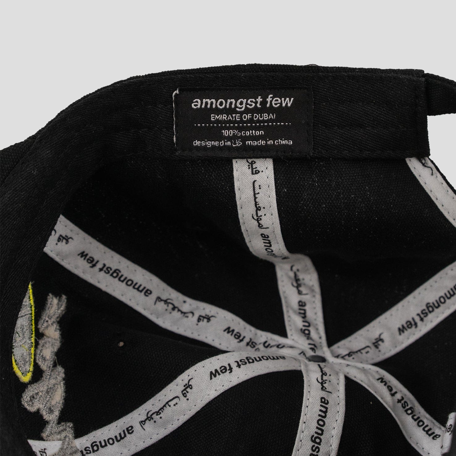 Throwback. amongst few - Throwback Low Pro Cap (Black)