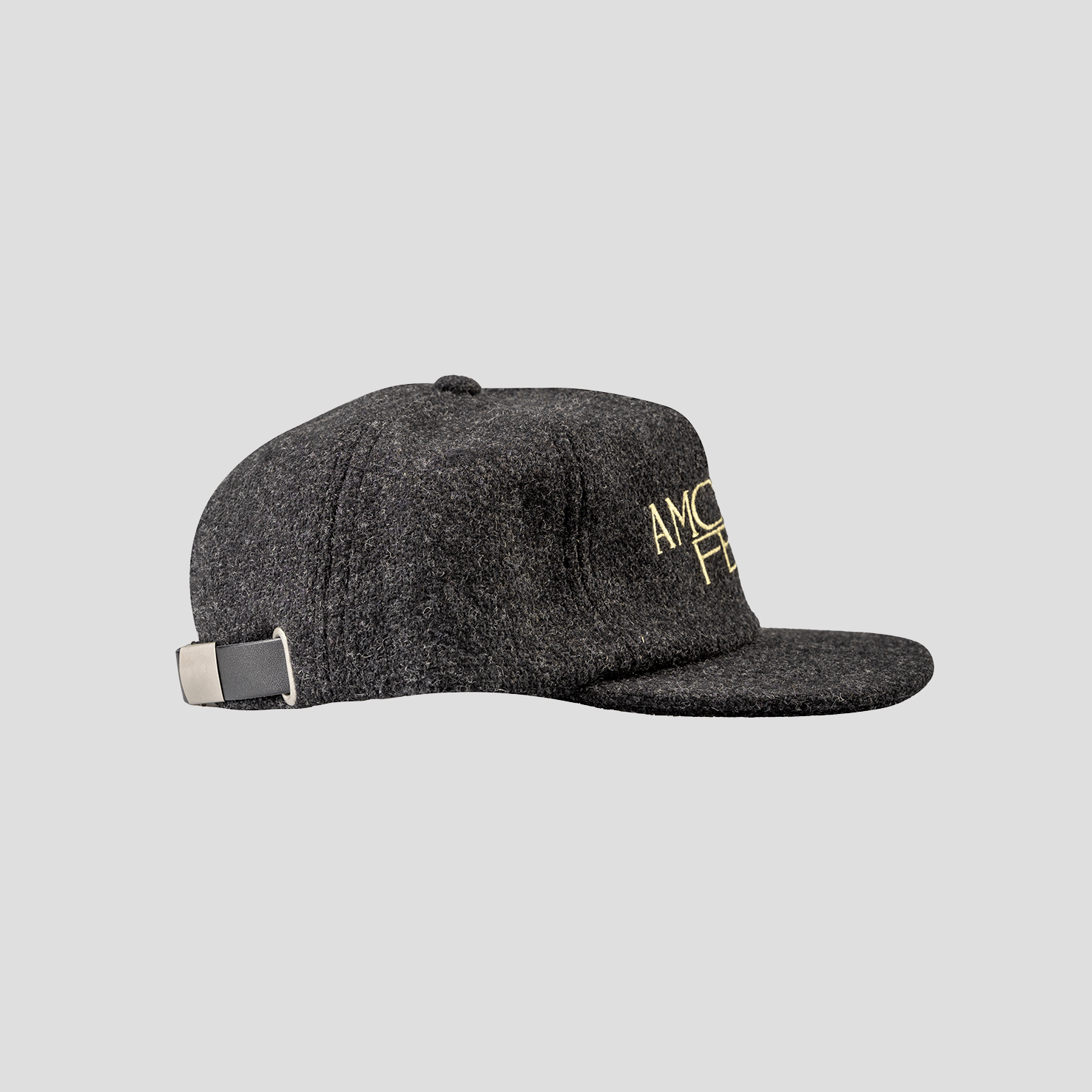Amongst Few - Super Script Cap (Charcoal)