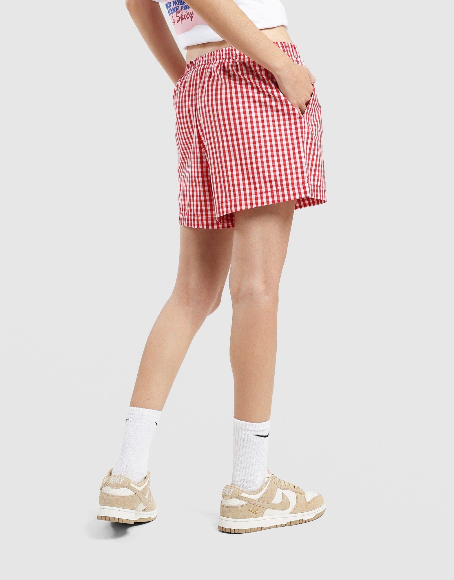 Unlike Humans Gingham Shorts