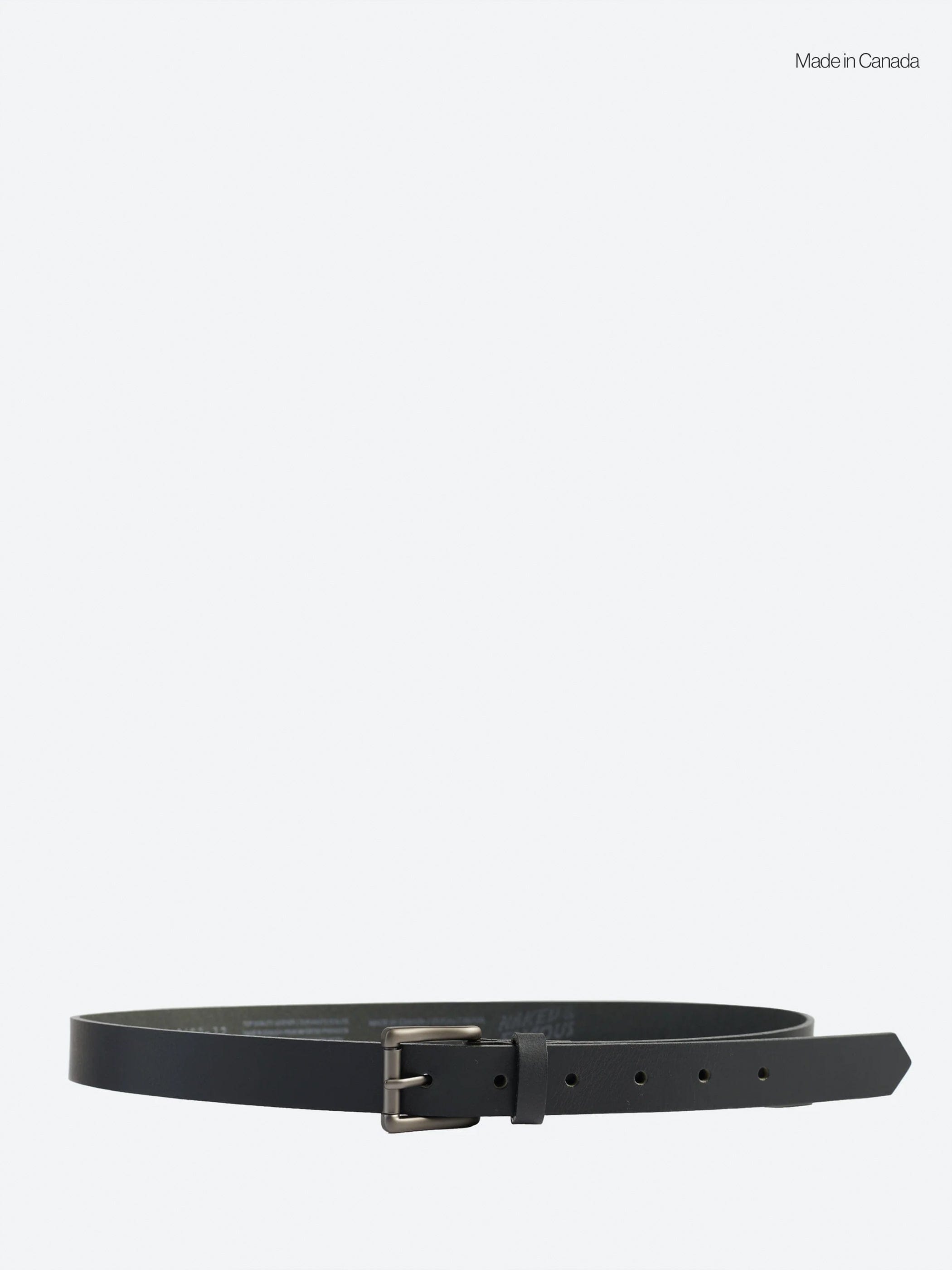 Naked & Famous Denim Buffalo Belt