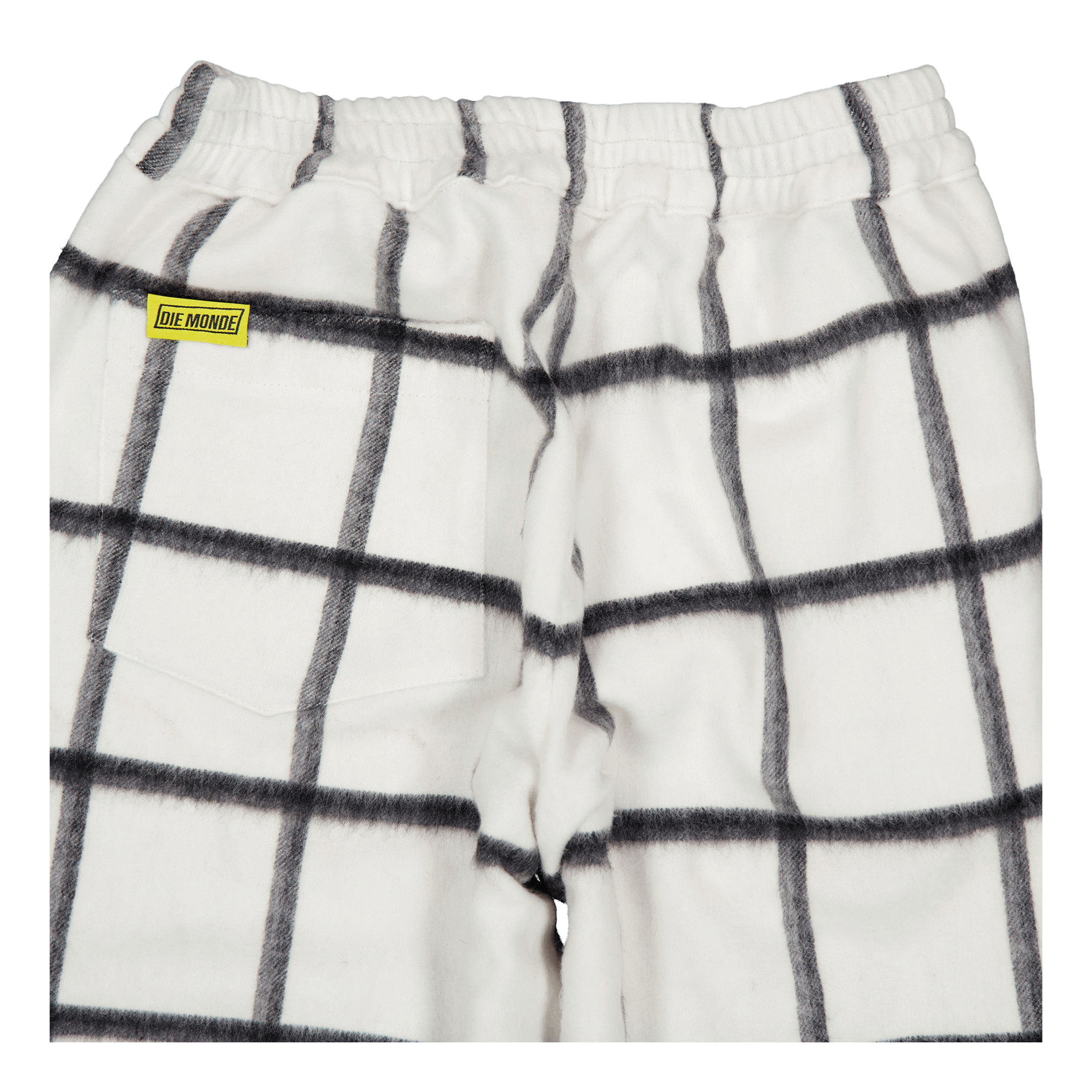 Diemonde Bafaka - Plaid Trousers White Chekpattern