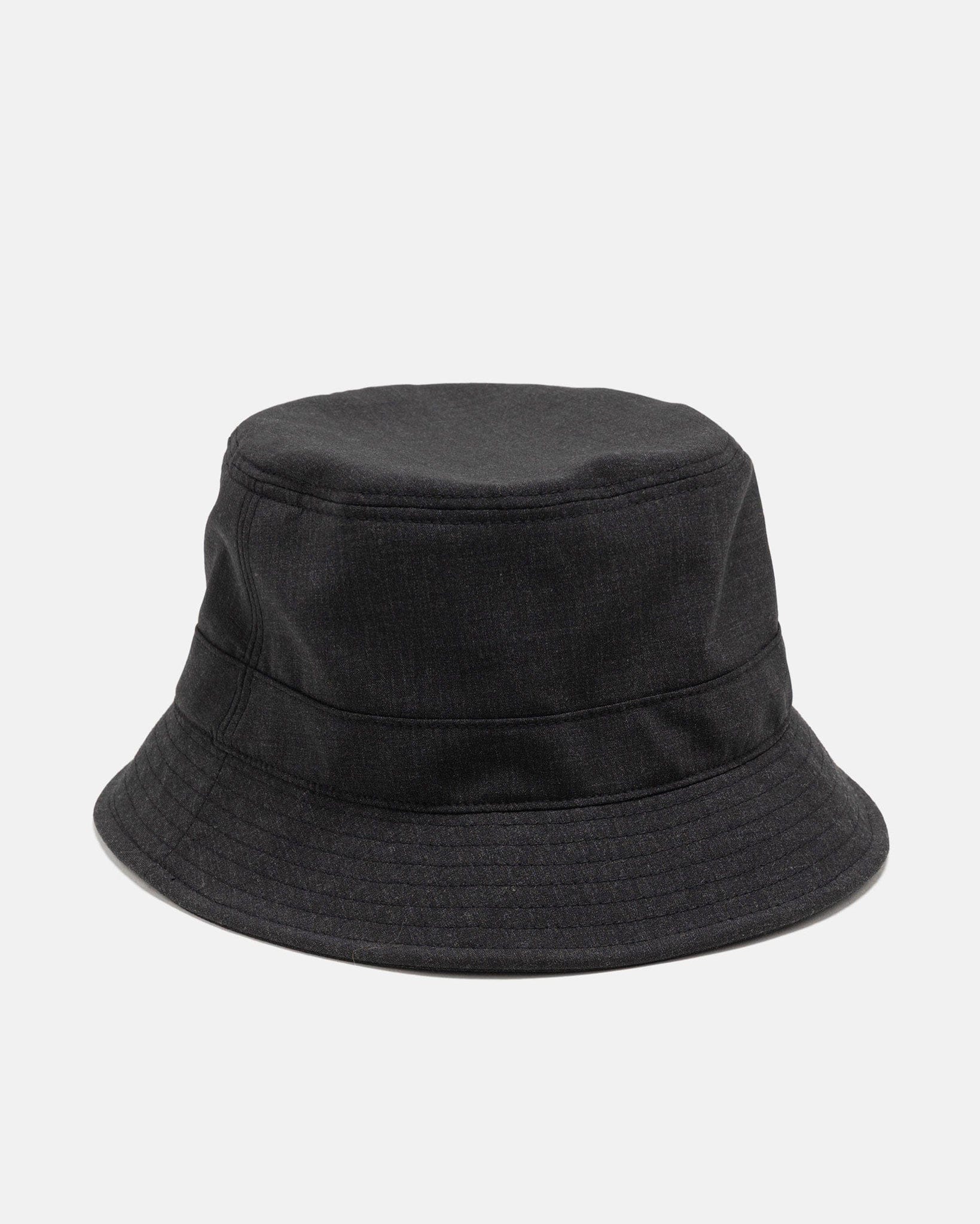 HAVEN Field Bucket Hat - Tropical Wool Charcoal