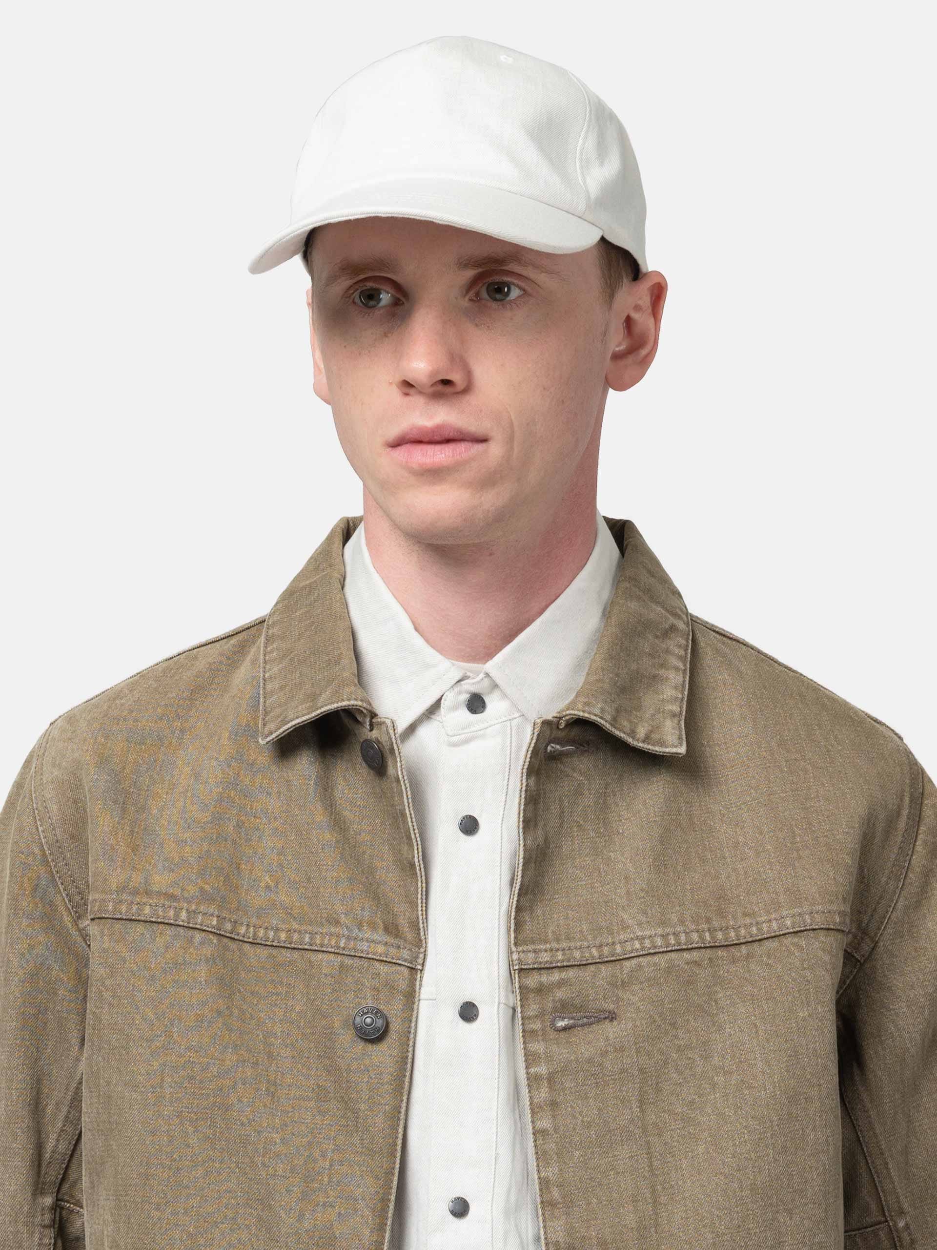 HAVEN Station Cap - Cotton Linen Denim Ivory