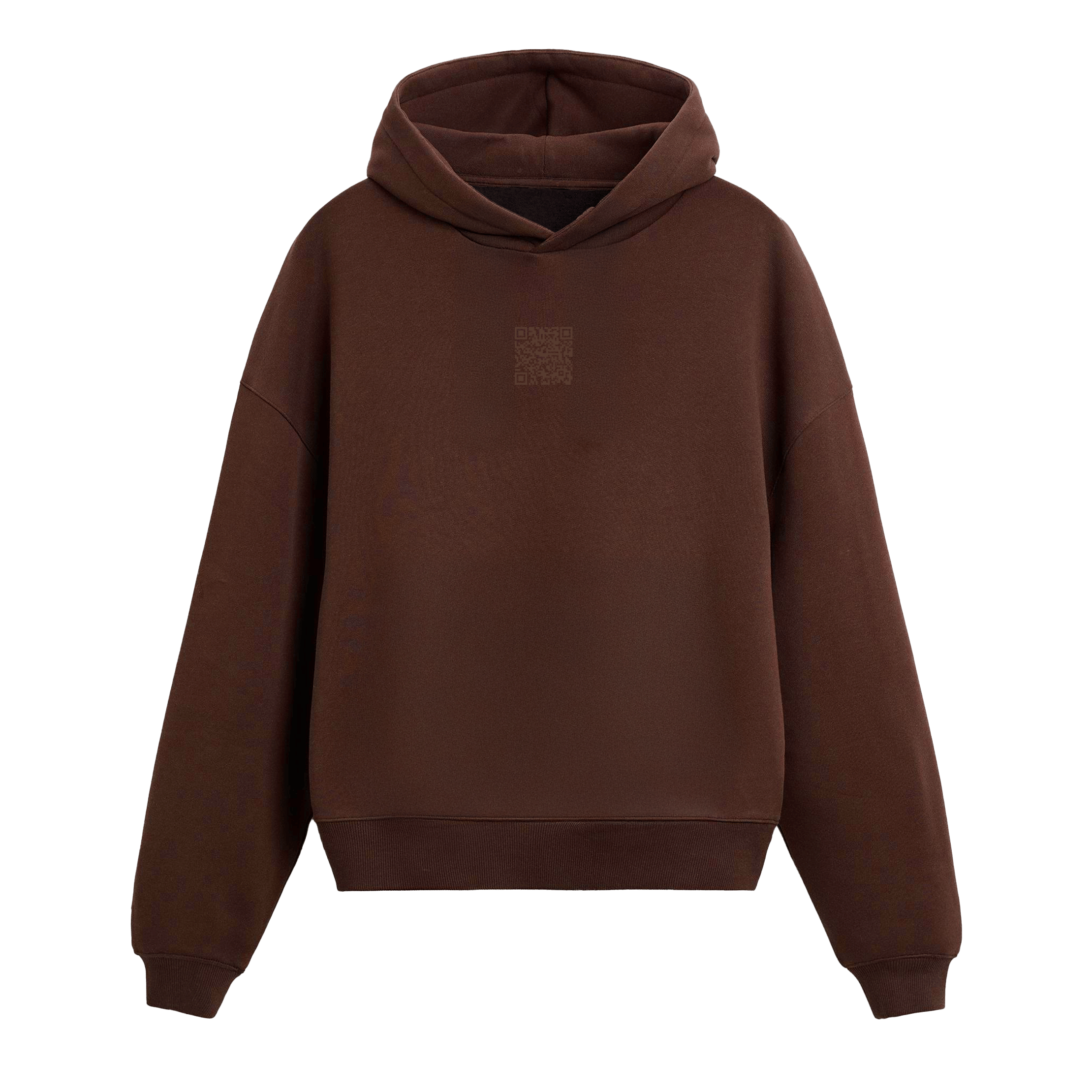 Exhale Label Oversized Hoodie Brown - Social Approval