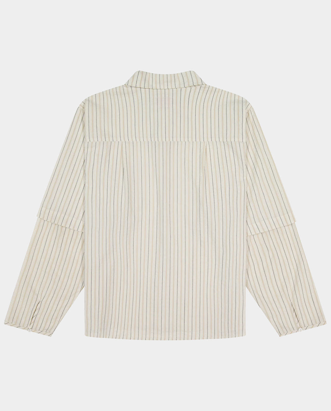 Checks Downtown - Layered Shirt - Cream Stripe