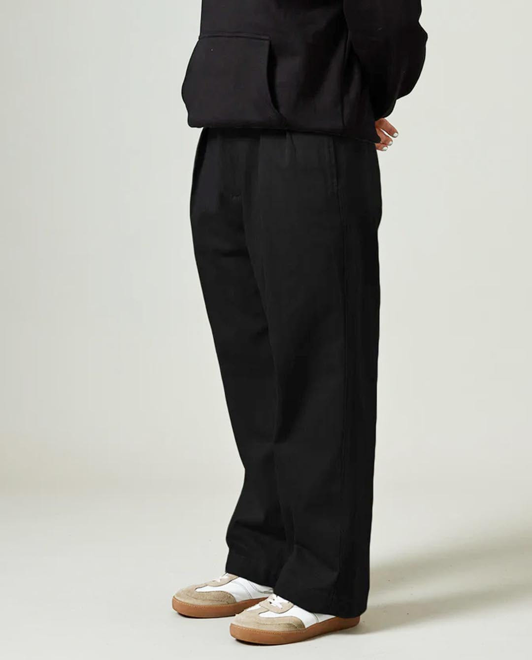 Passport - Herringbone Leagues Club Pant - Black