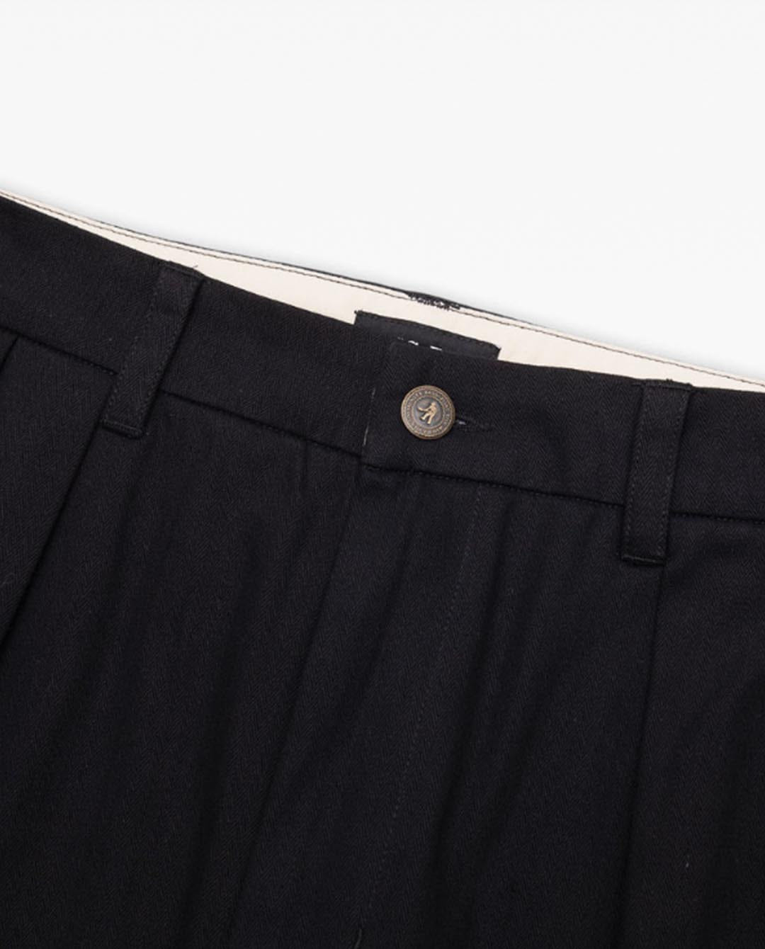 Passport - Herringbone Leagues Club Pant - Black