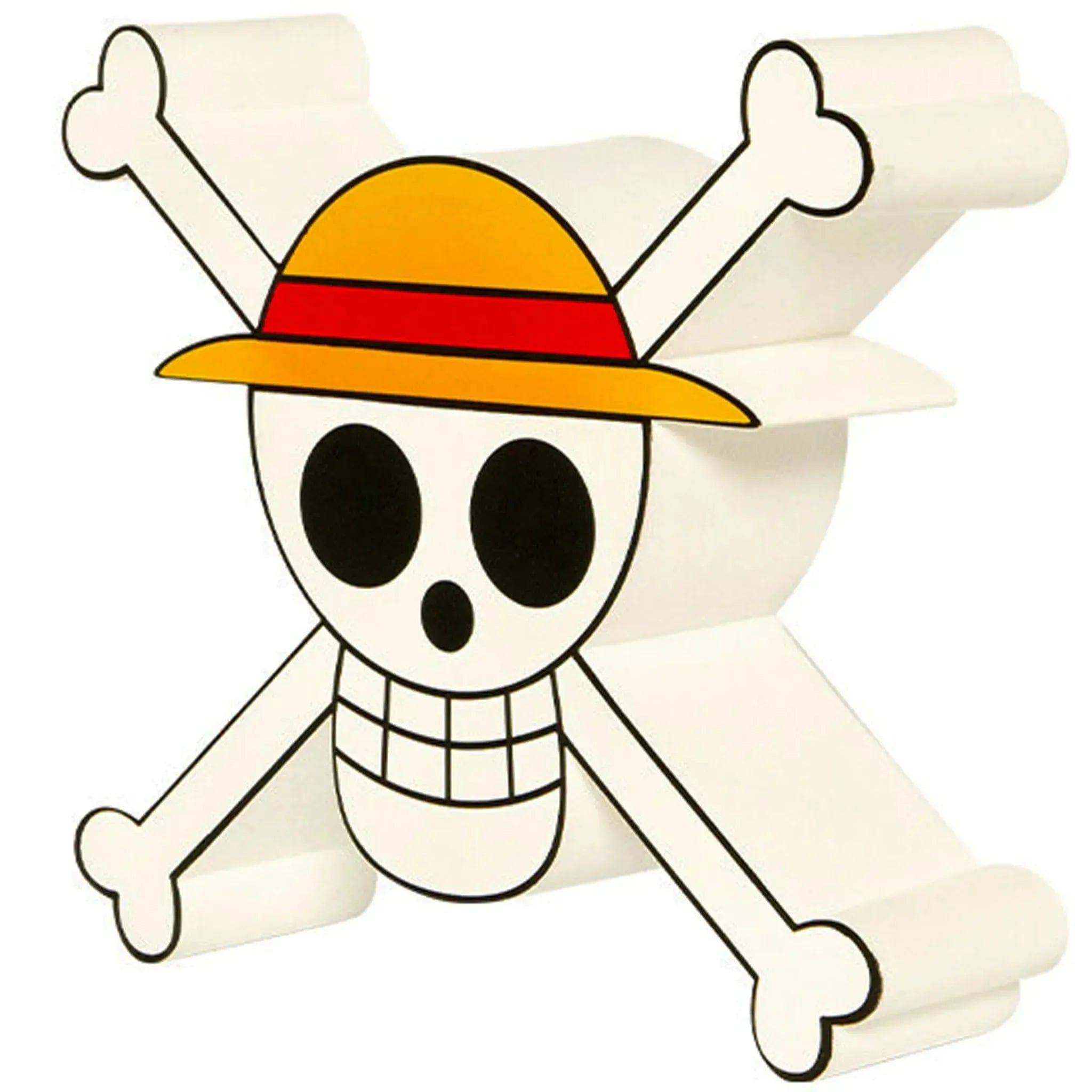 Abystyle One Piece - 3D Straw Hat Jolly Roger Skull LED Lamp - ABYstyle