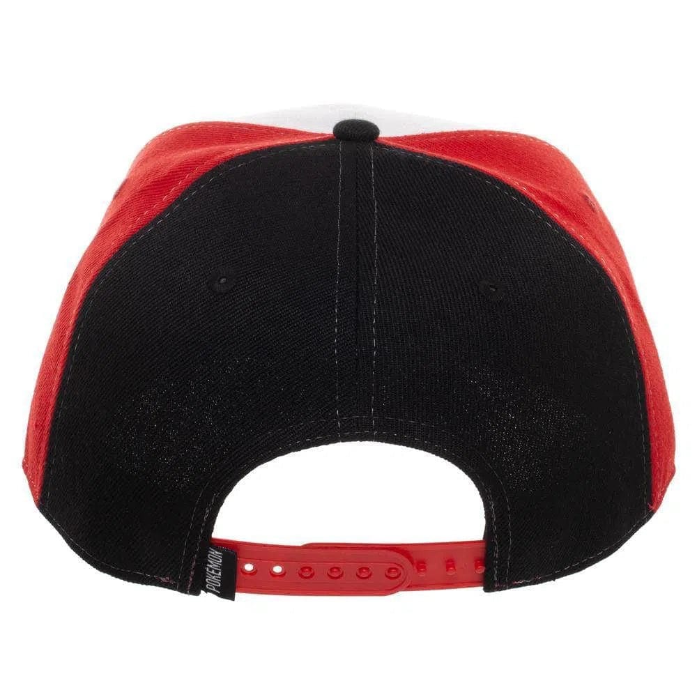 Bioworld Pokémon - Poké Ball Snapback Hat (Flat Bill) - Bioworld