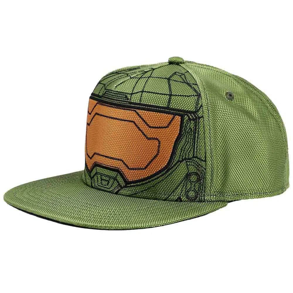 Bioworld Halo Infinite - Master Chief Snapback Hat (Flat Bill) - Bioworld