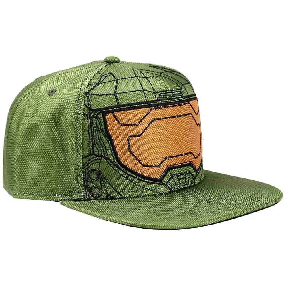 Bioworld Halo Infinite - Master Chief Snapback Hat (Flat Bill) - Bioworld