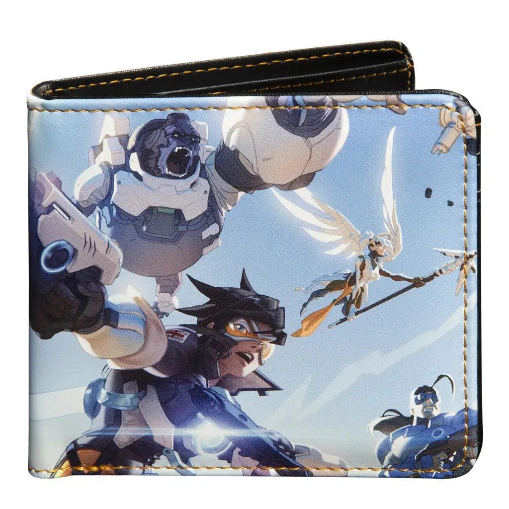 JINX Overwatch - Sky Battle Graphic Wallet (Bi - Fold) - J!NX