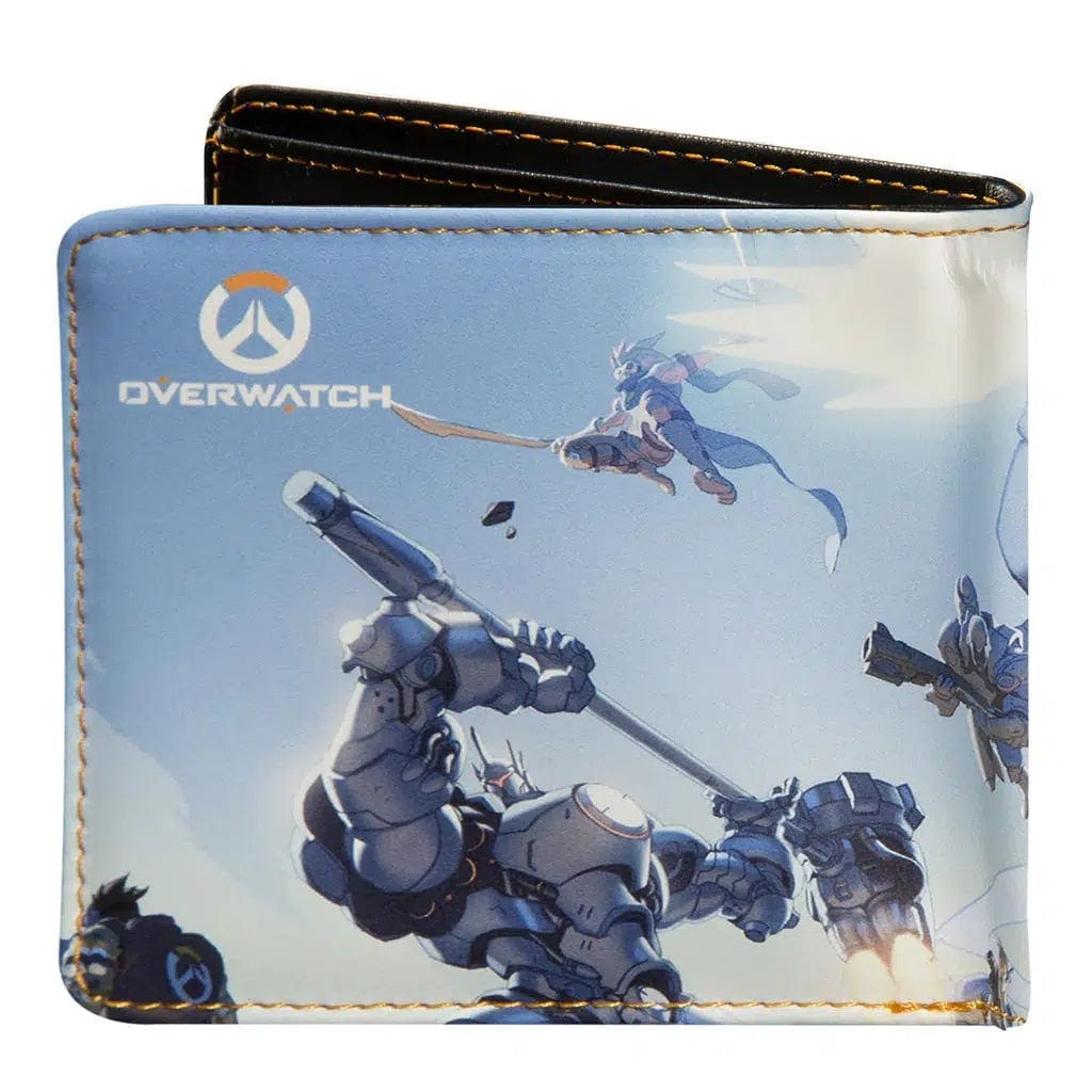 JINX Overwatch - Sky Battle Graphic Wallet (Bi - Fold) - J!NX