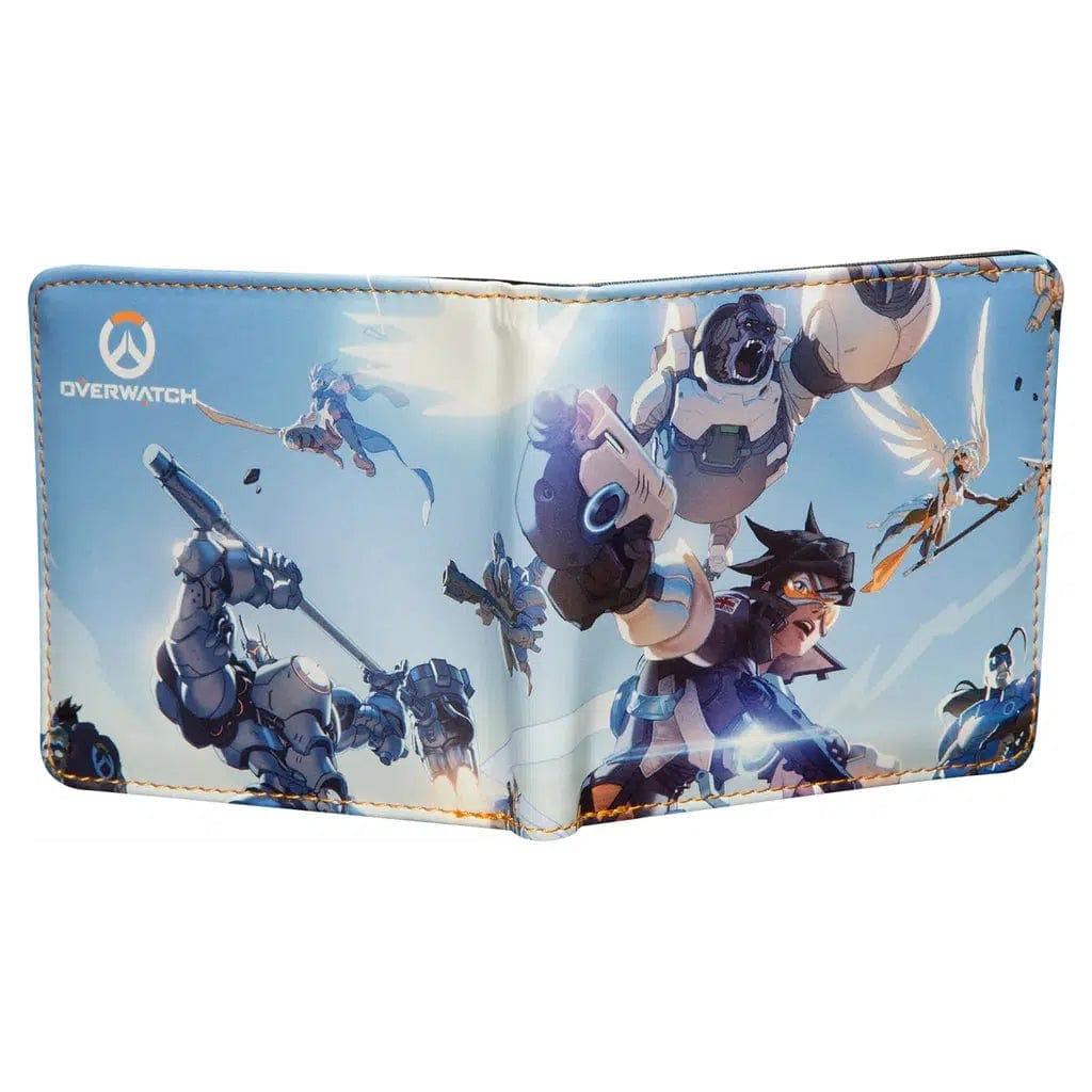 JINX Overwatch - Sky Battle Graphic Wallet (Bi - Fold) - J!NX