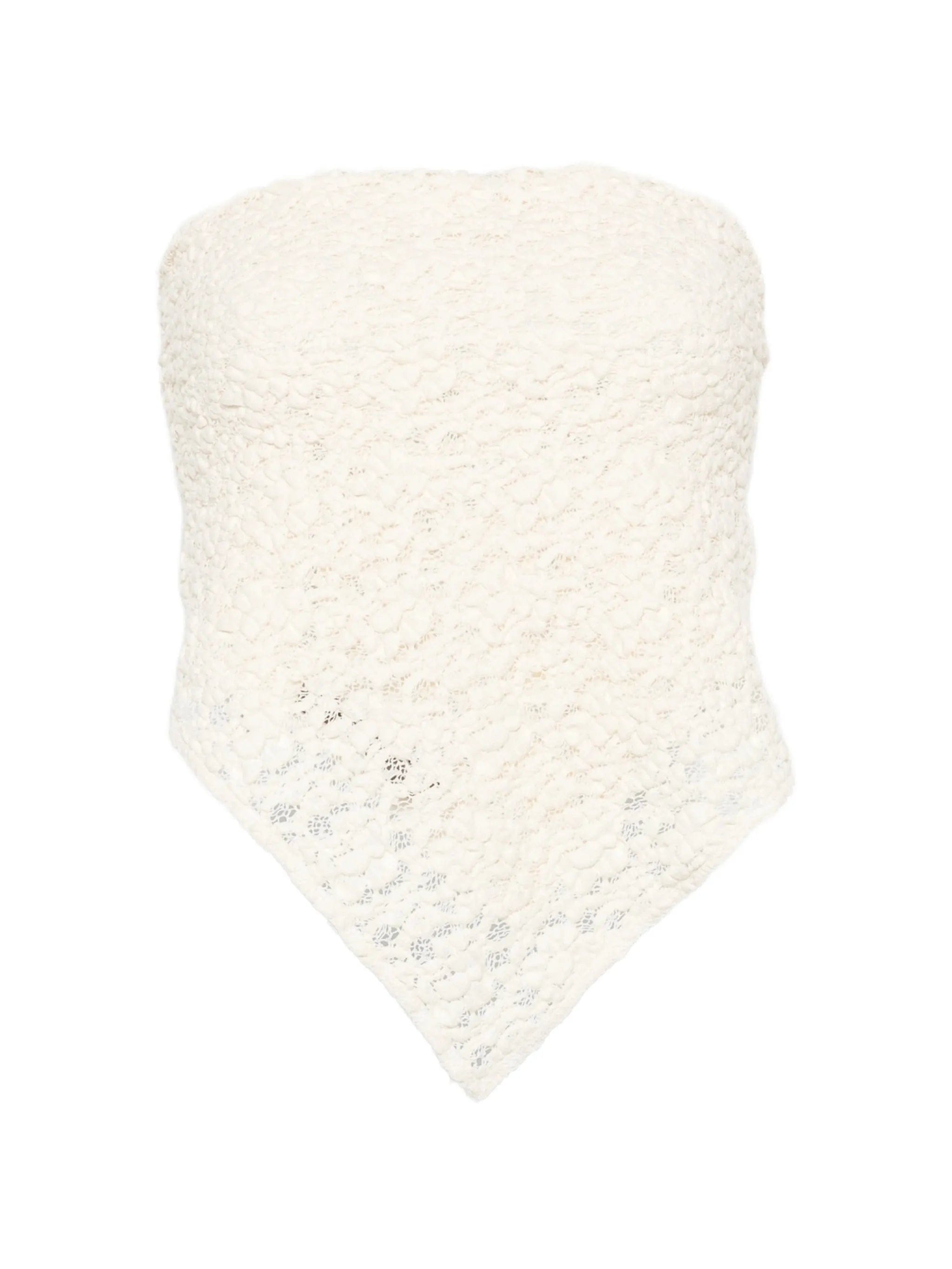 Enza Costa lace - construction top