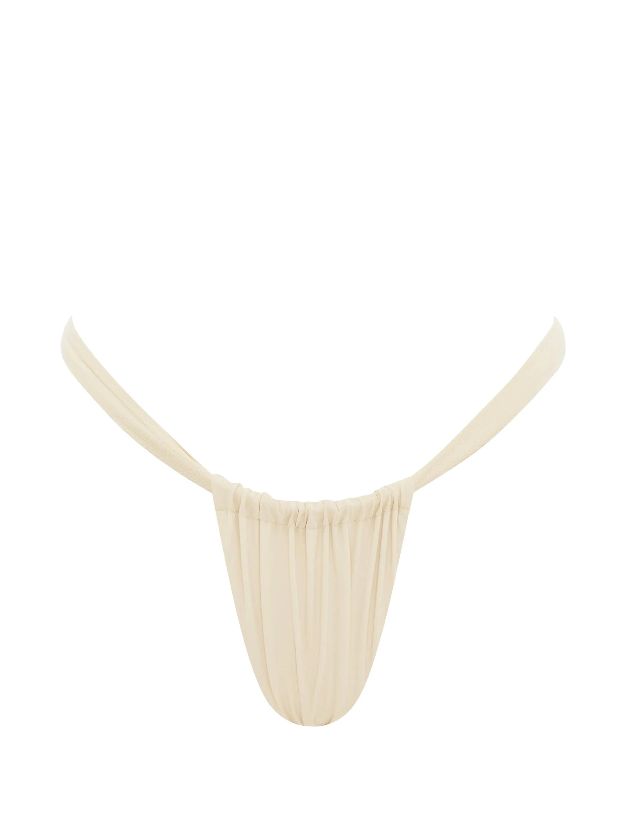 Myra Swim Rio ruched bikini bottoms