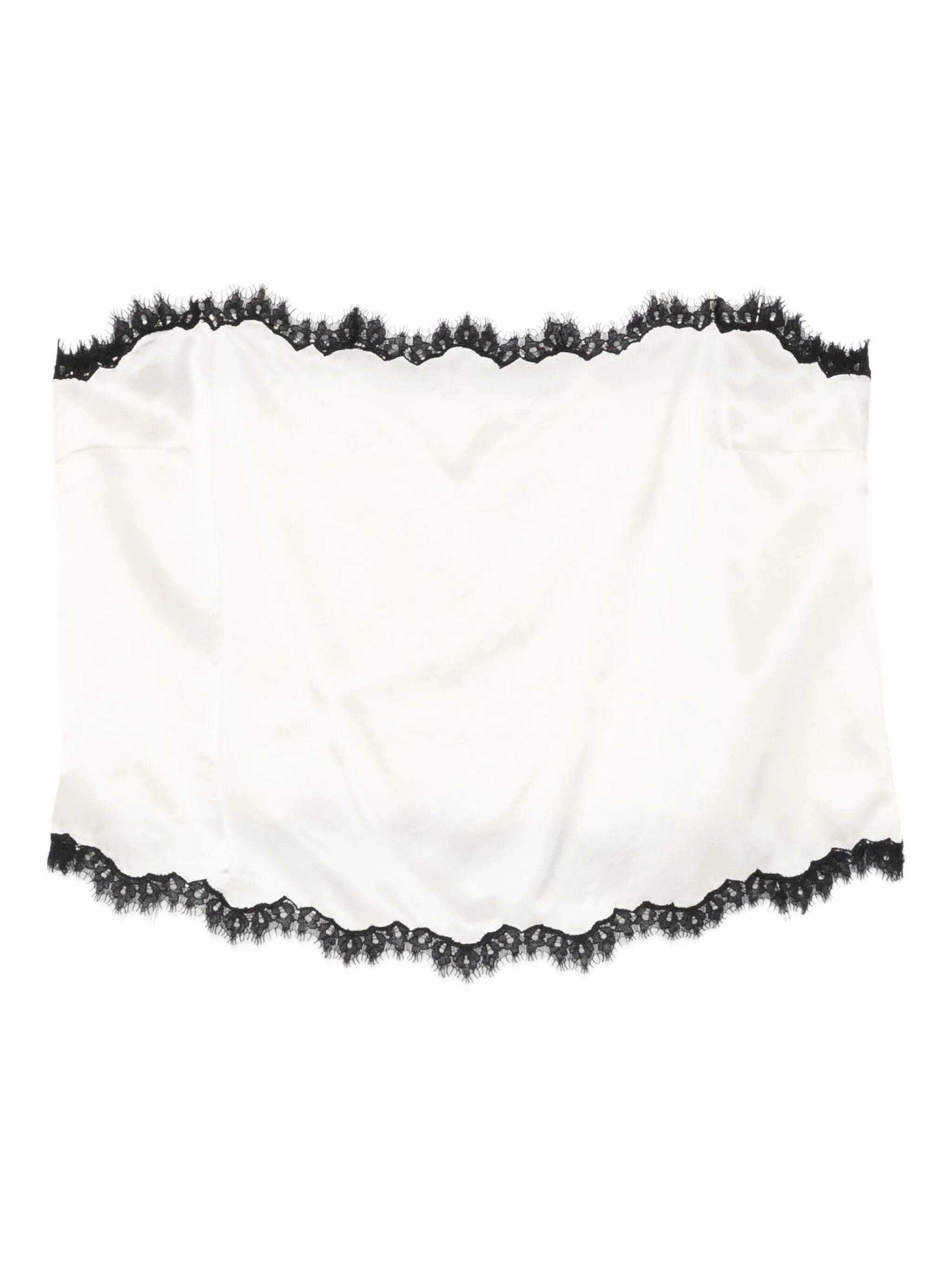 DÔEN Loure square - neck lace top