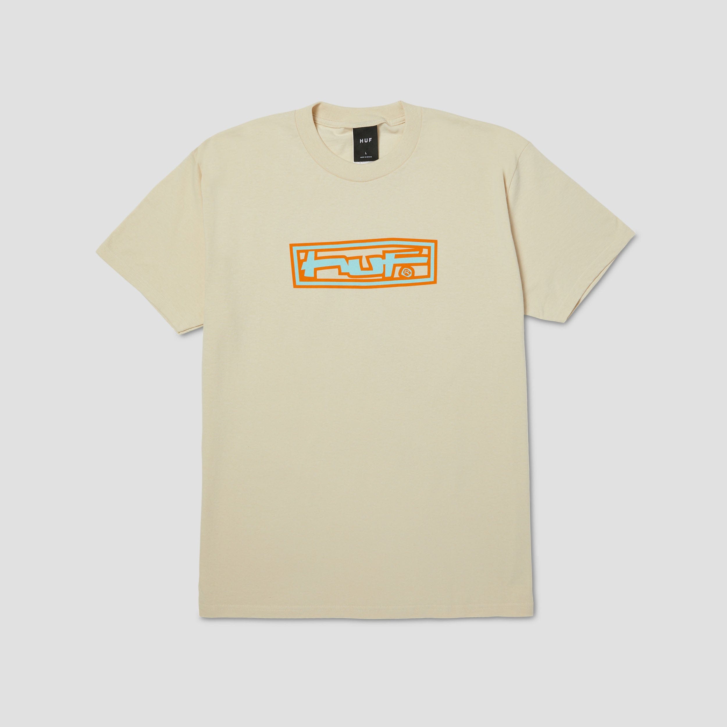 HUF Stretch T - Shirt Cream