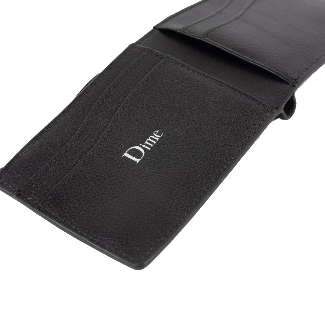 DIME CLASSIC LEATHER WALLET BLACK
