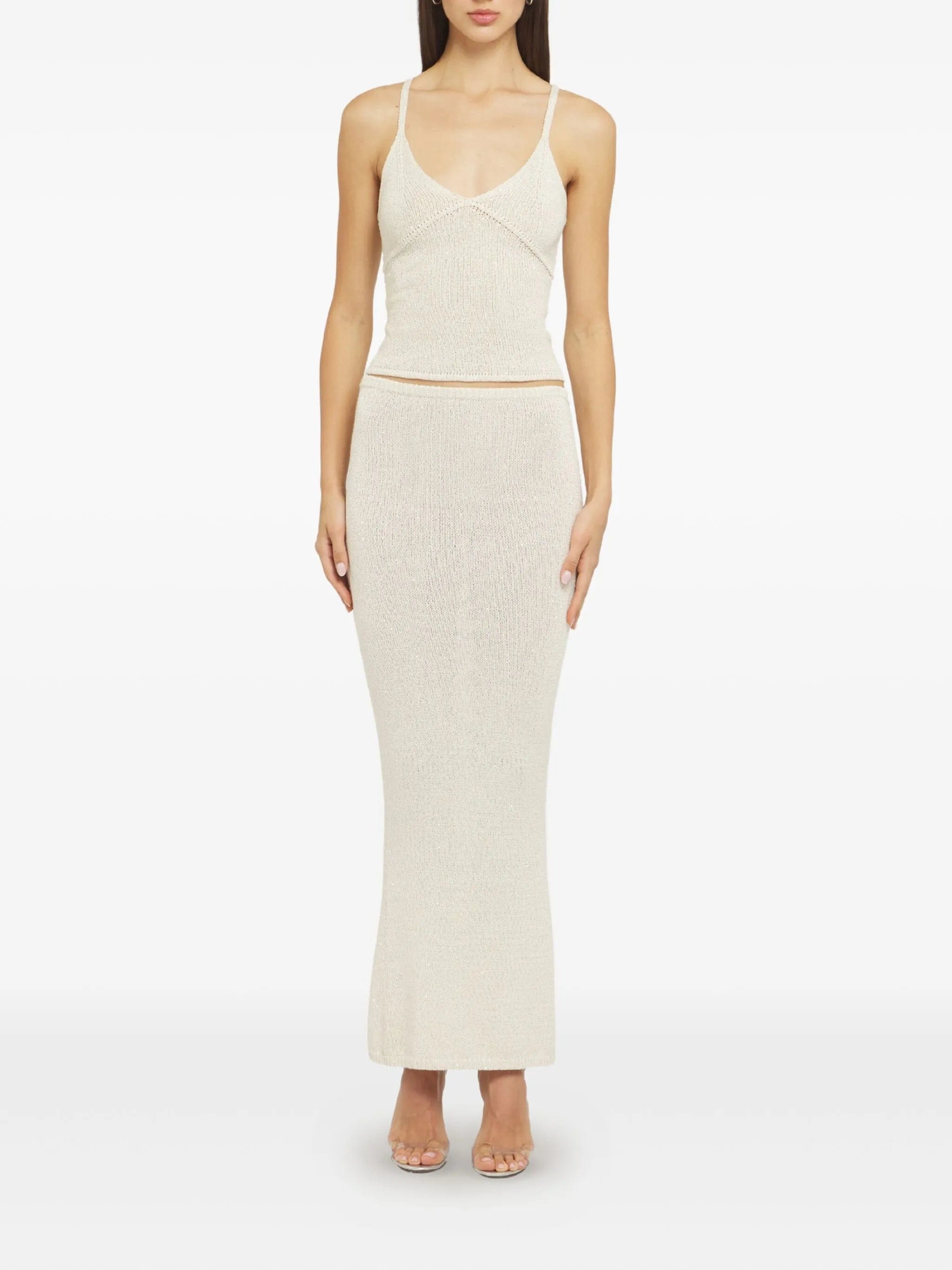Asta Resort Carolina floor - length maxi skirt