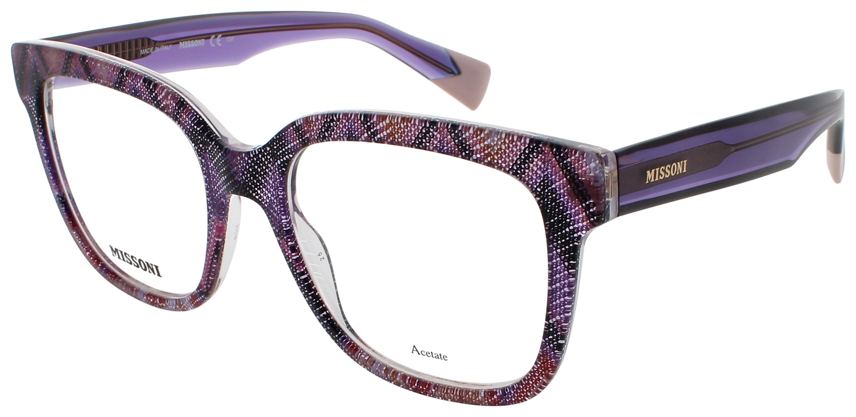 Missoni Optical Glasses PINK GREEN PATTERN