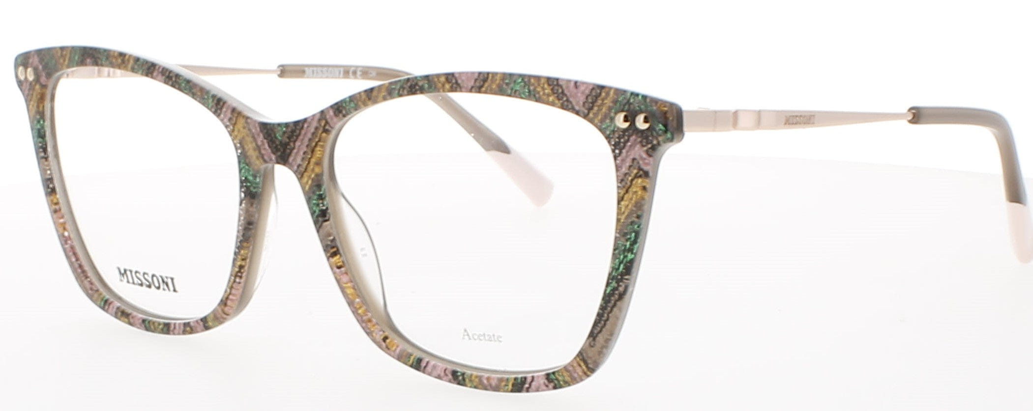 Missoni Optical Glasses BROWN GREEN PATTER