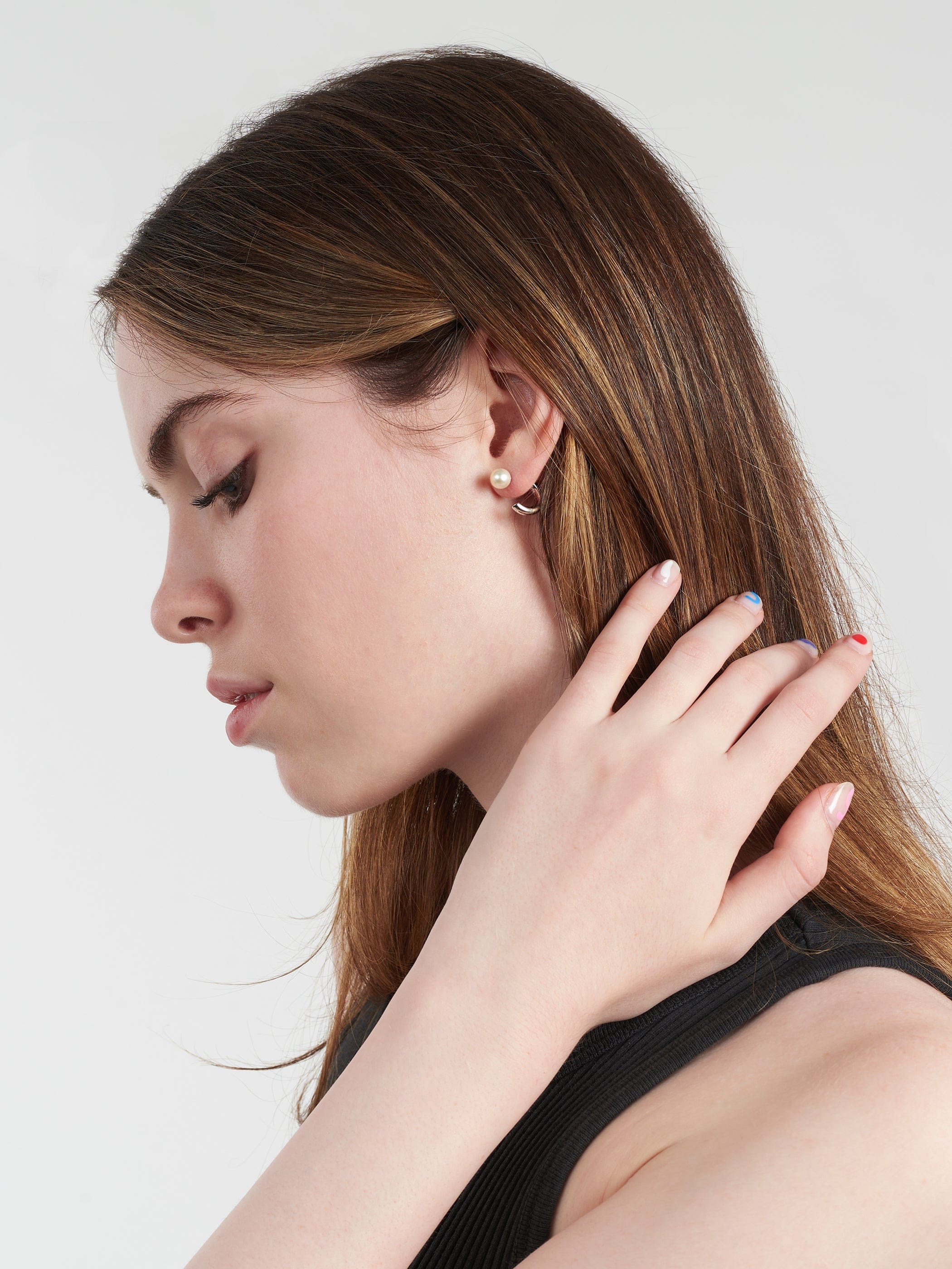 Maria Black Frida Pearl Earring